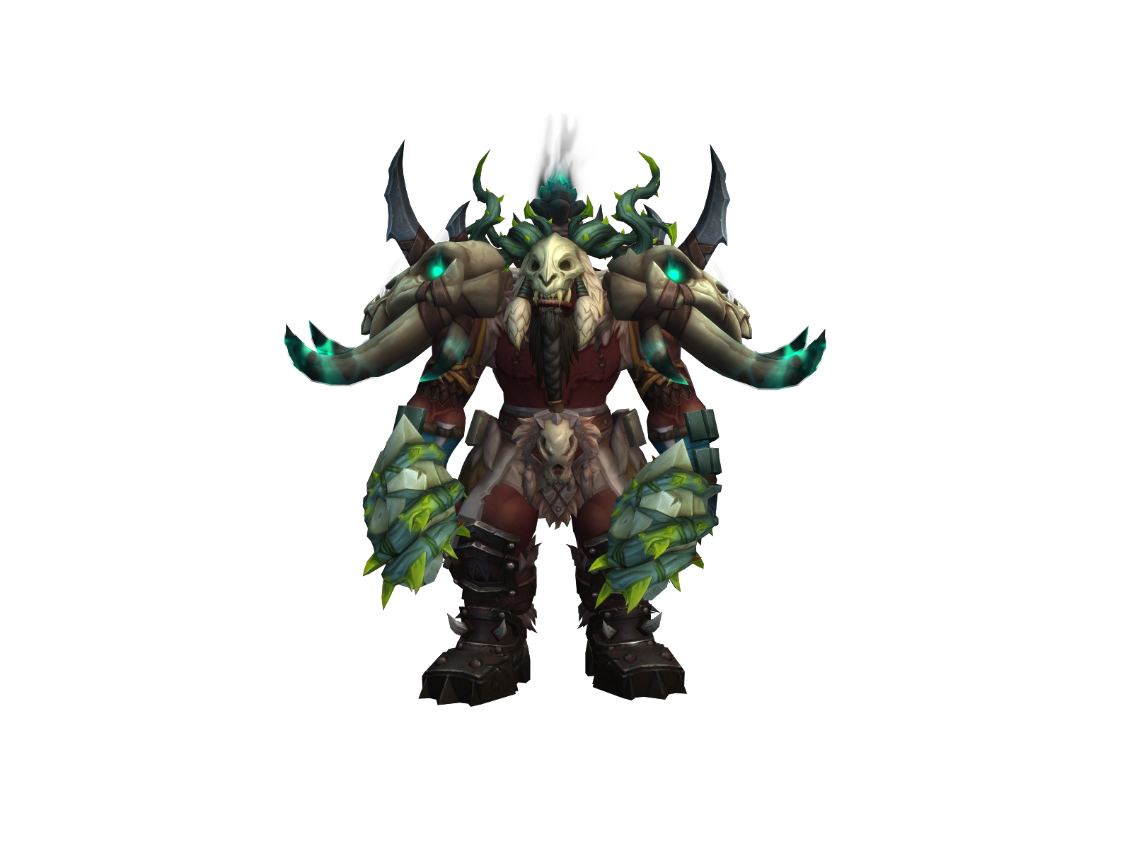 Urukburz 3D character render