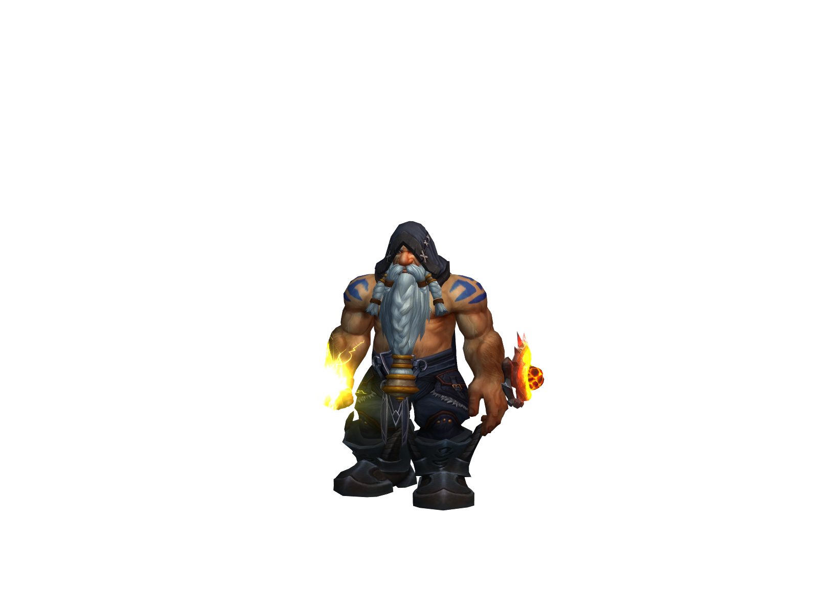 Magnyficul 3D character render