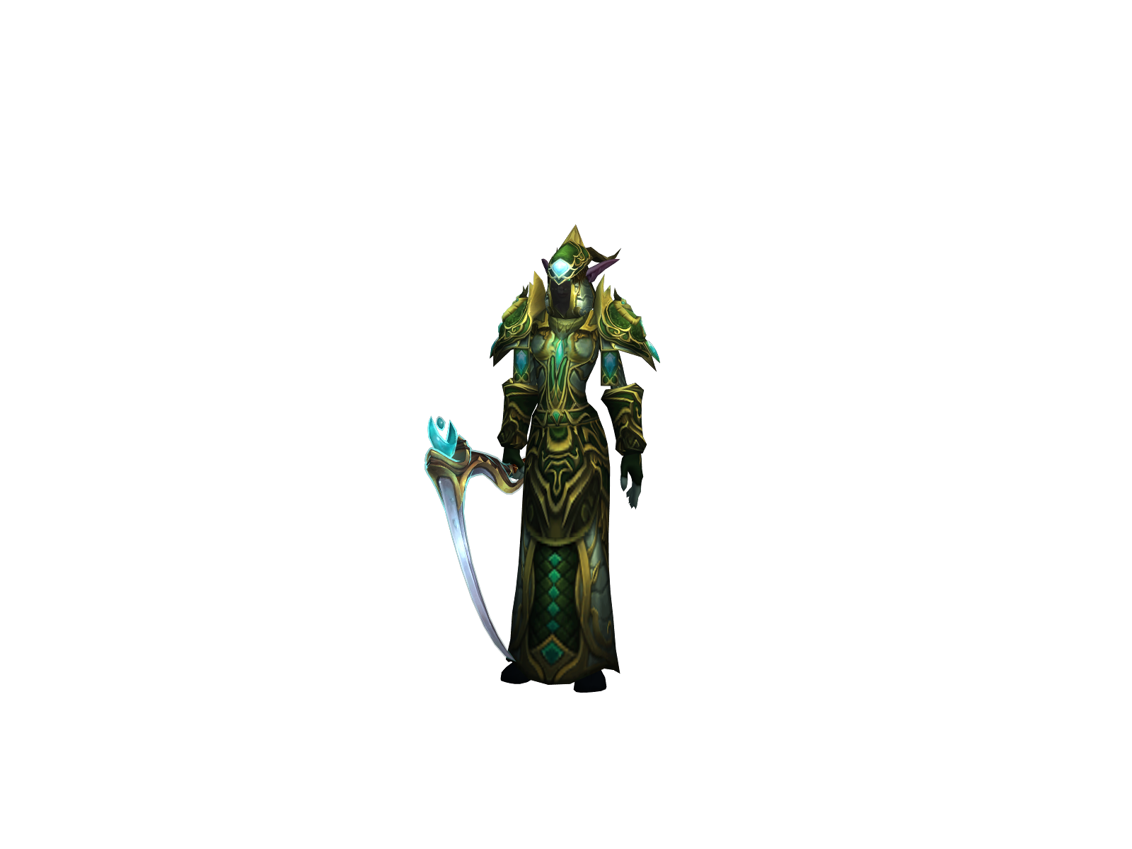 Plantfan 3D character render