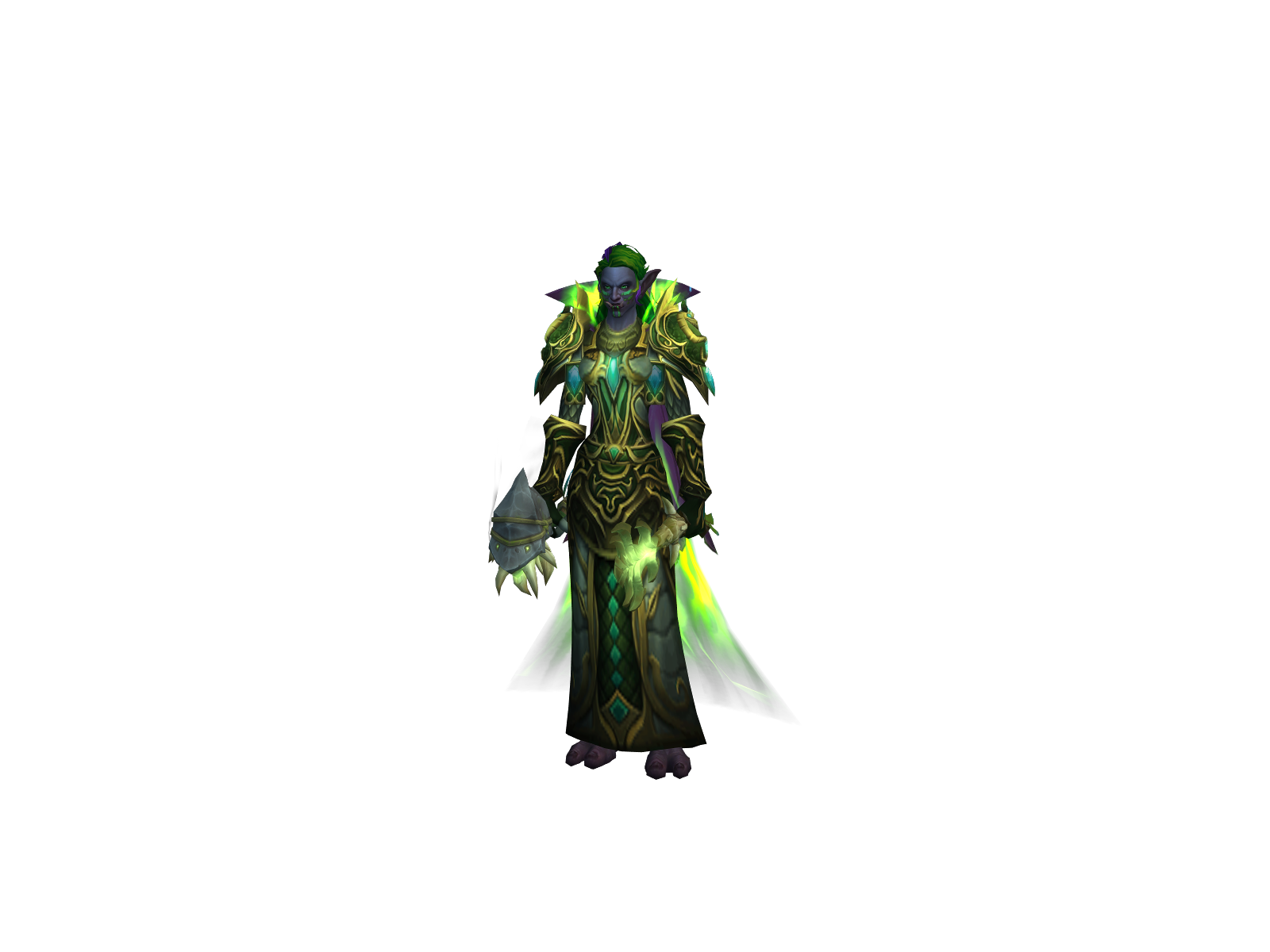 Wildgrowth 3D character render