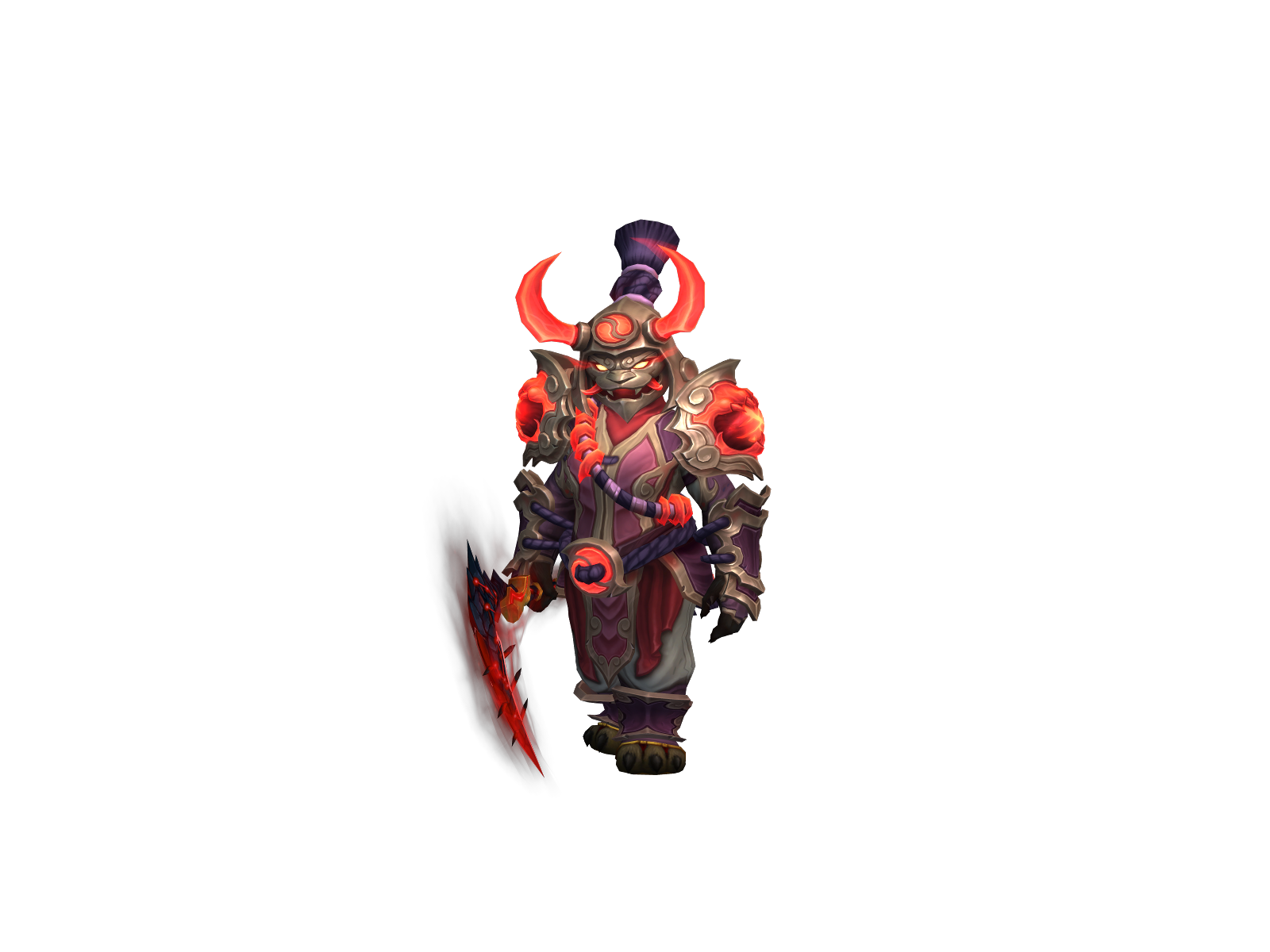 Pandavibe 3D character render
