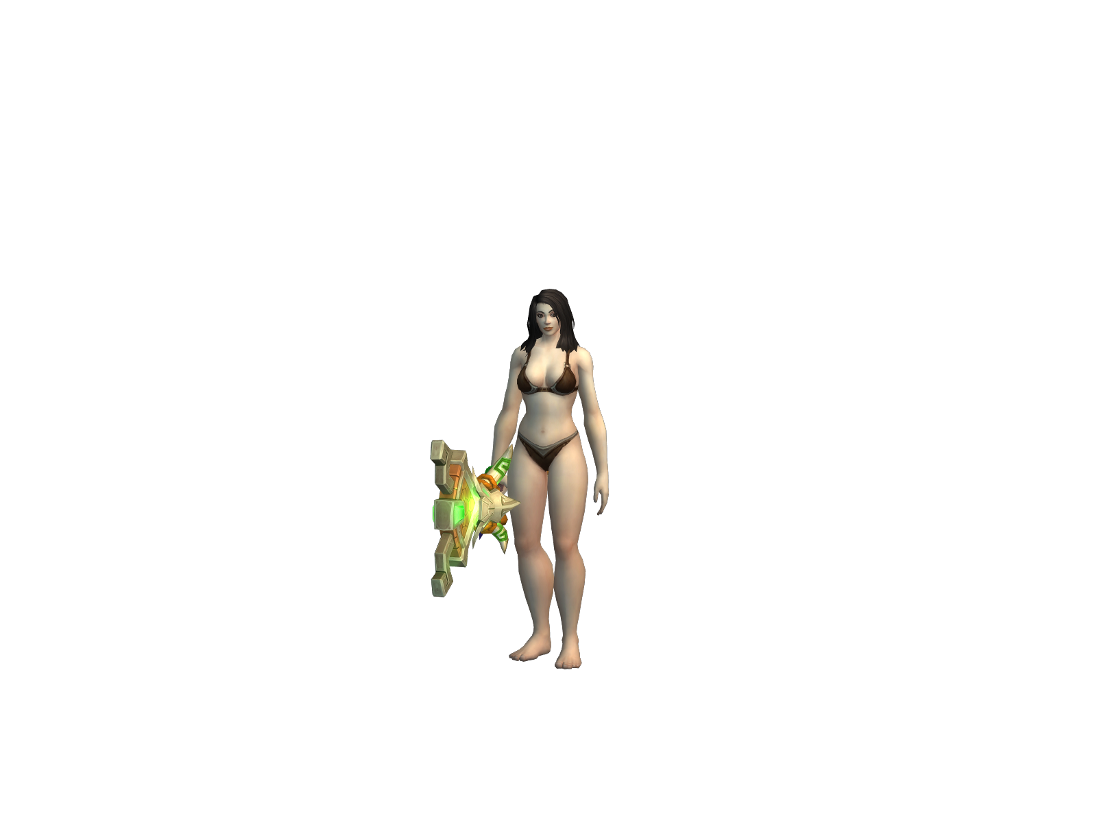 Kryptmage 3D character render