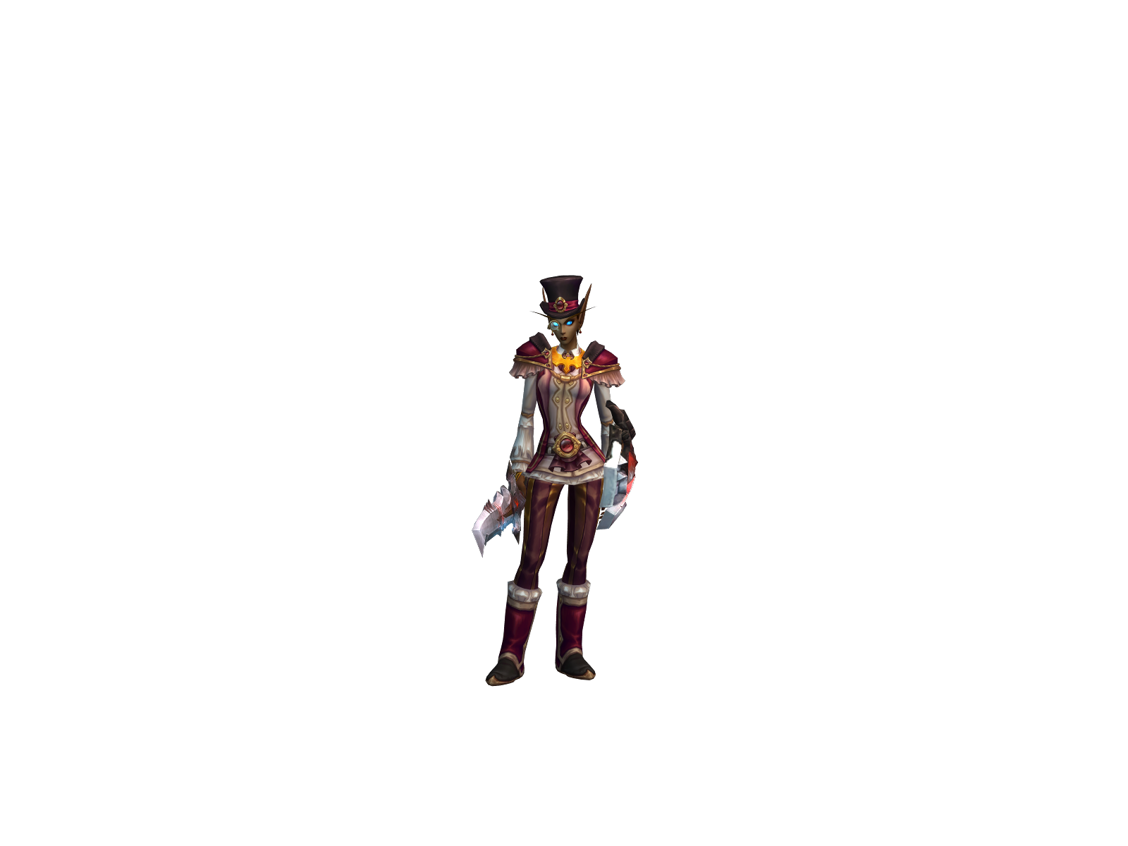 Shupal 3D character render
