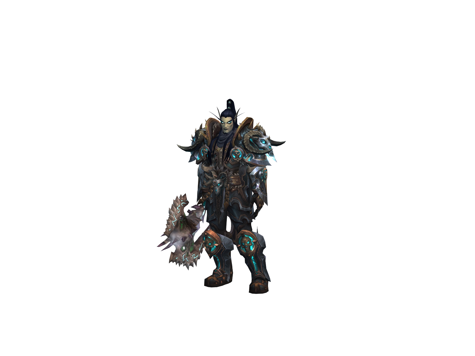 Lorthaén 3D character render