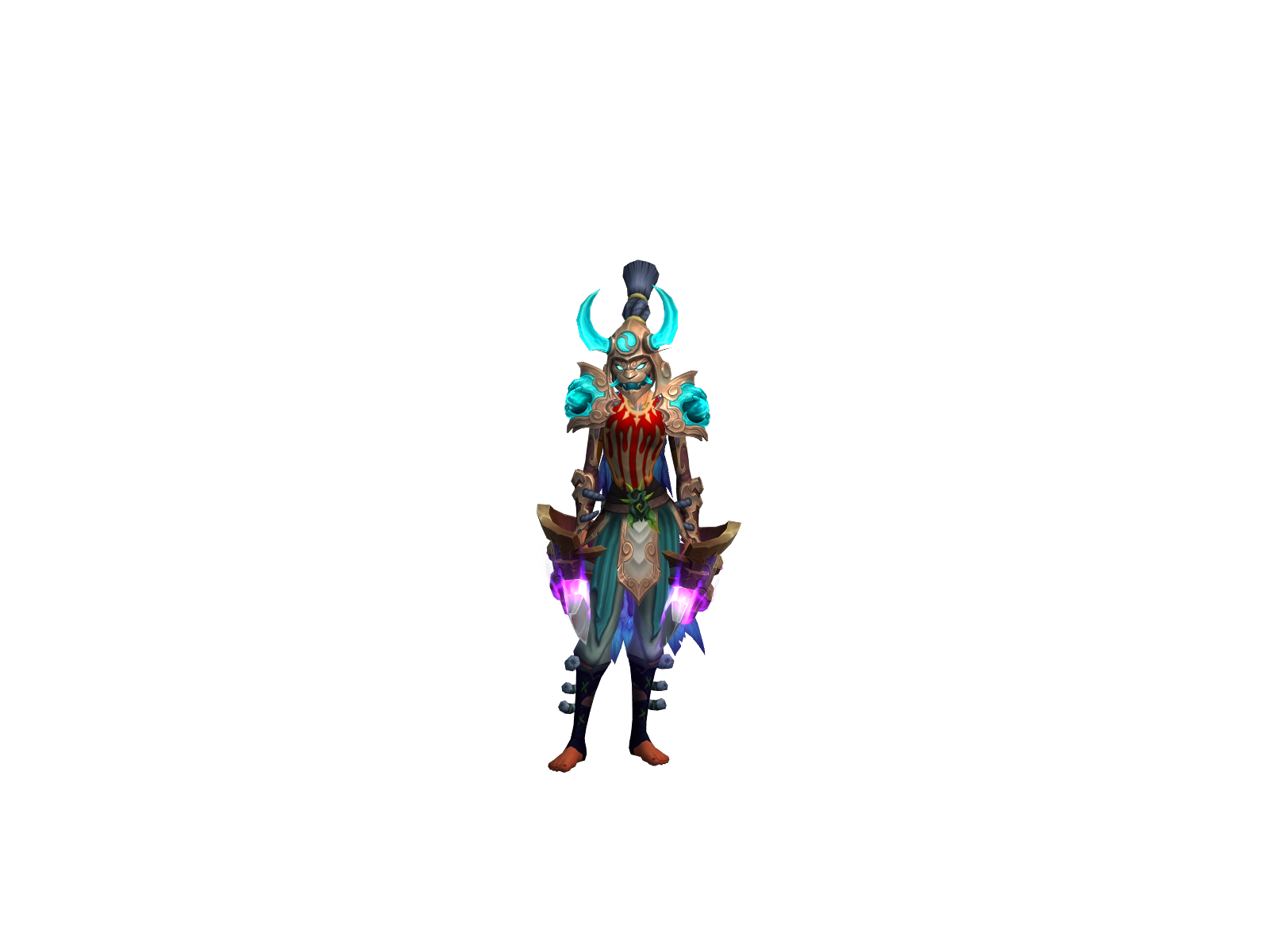 Elpumpo 3D character render