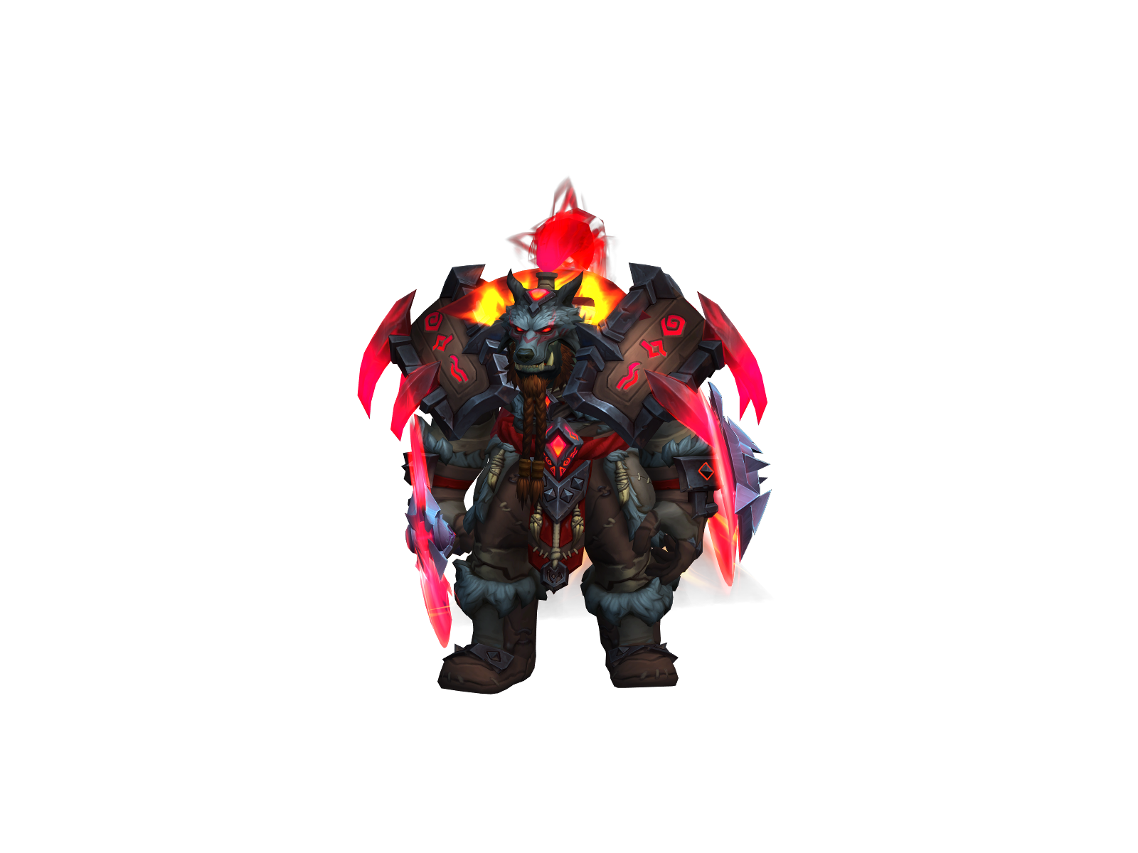 Malaxoor 3D character render