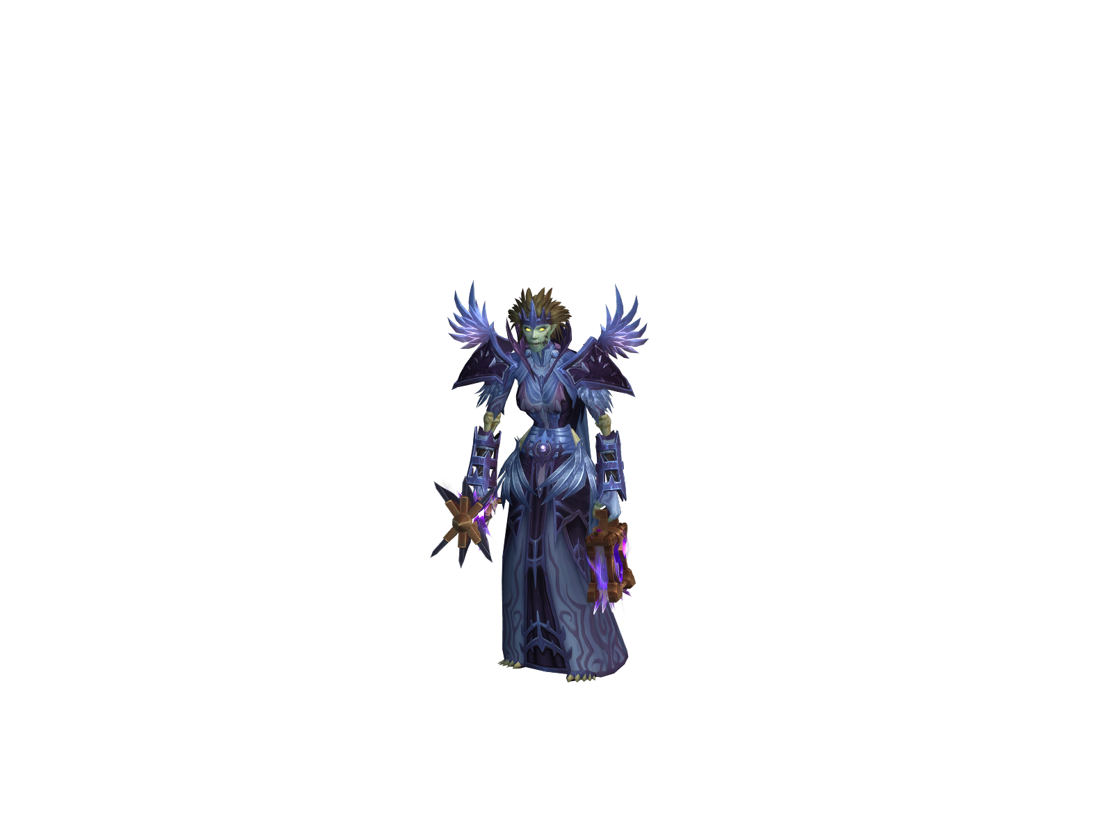 Anampel 3D character render