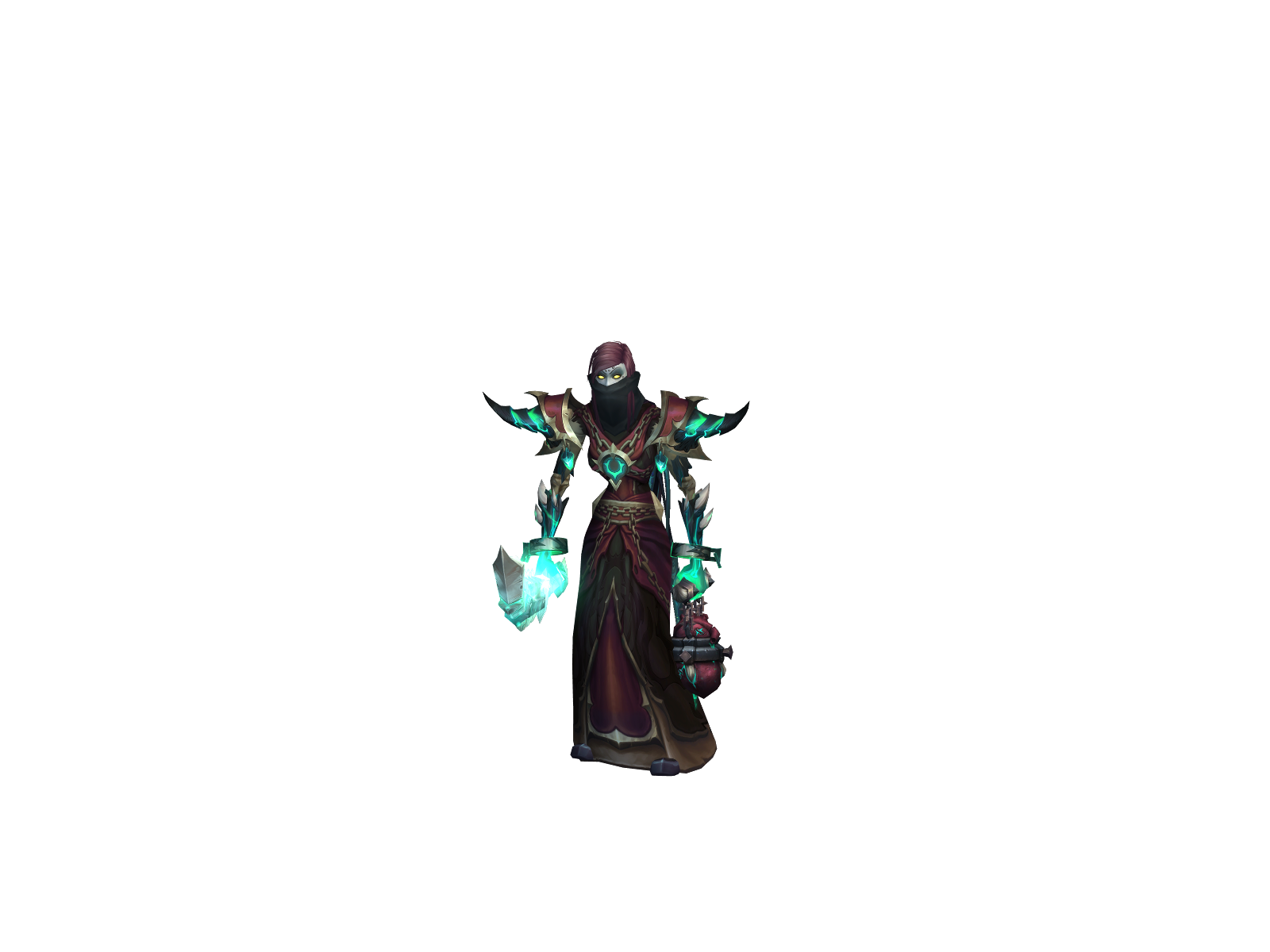 Swank 3D character render
