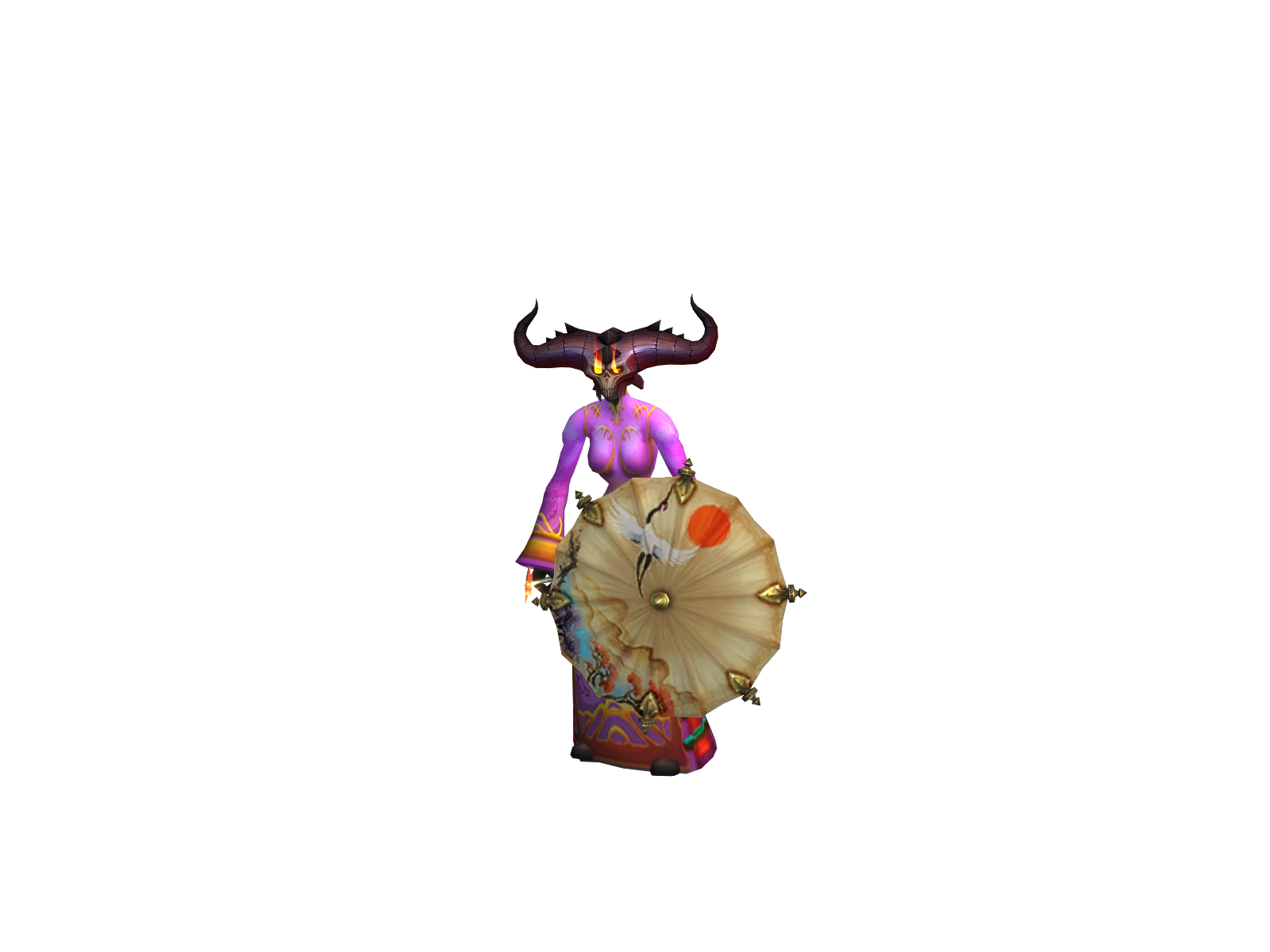 Discopaul 3D character render