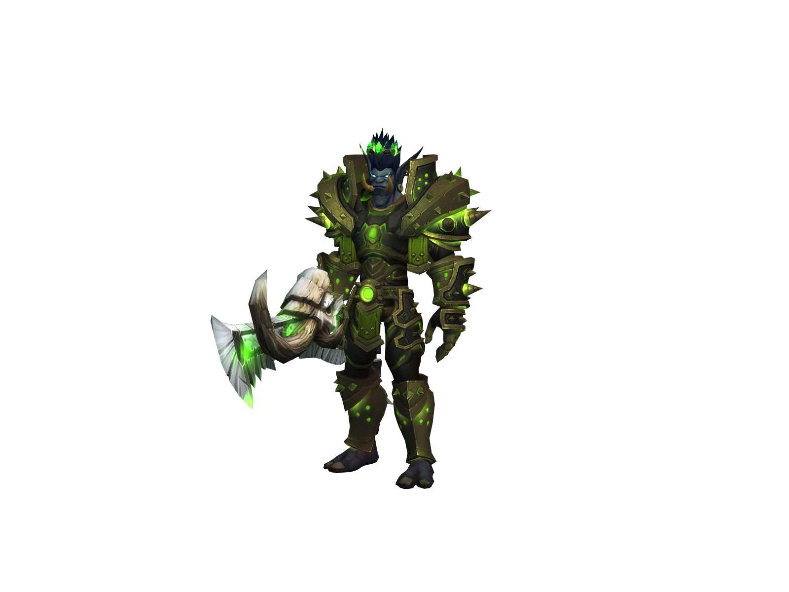 Achîllion 3D character render