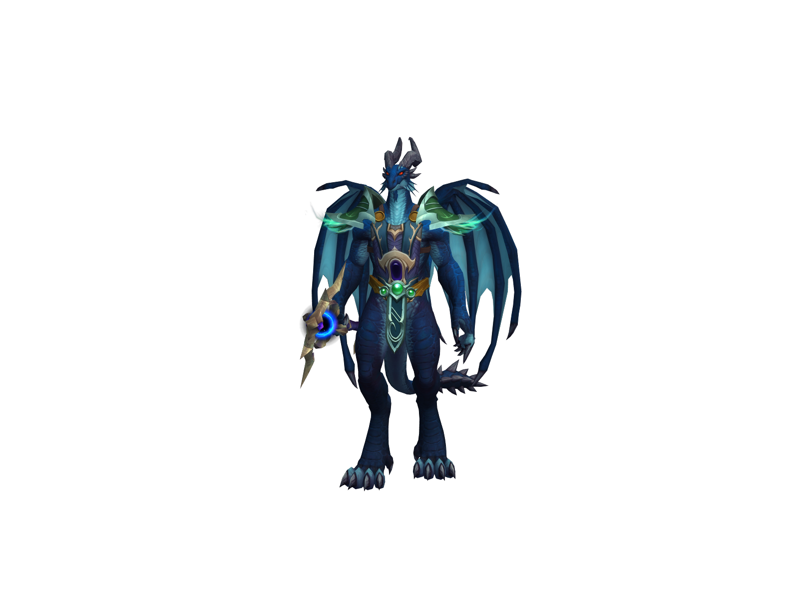 Omegabuster 3D character render