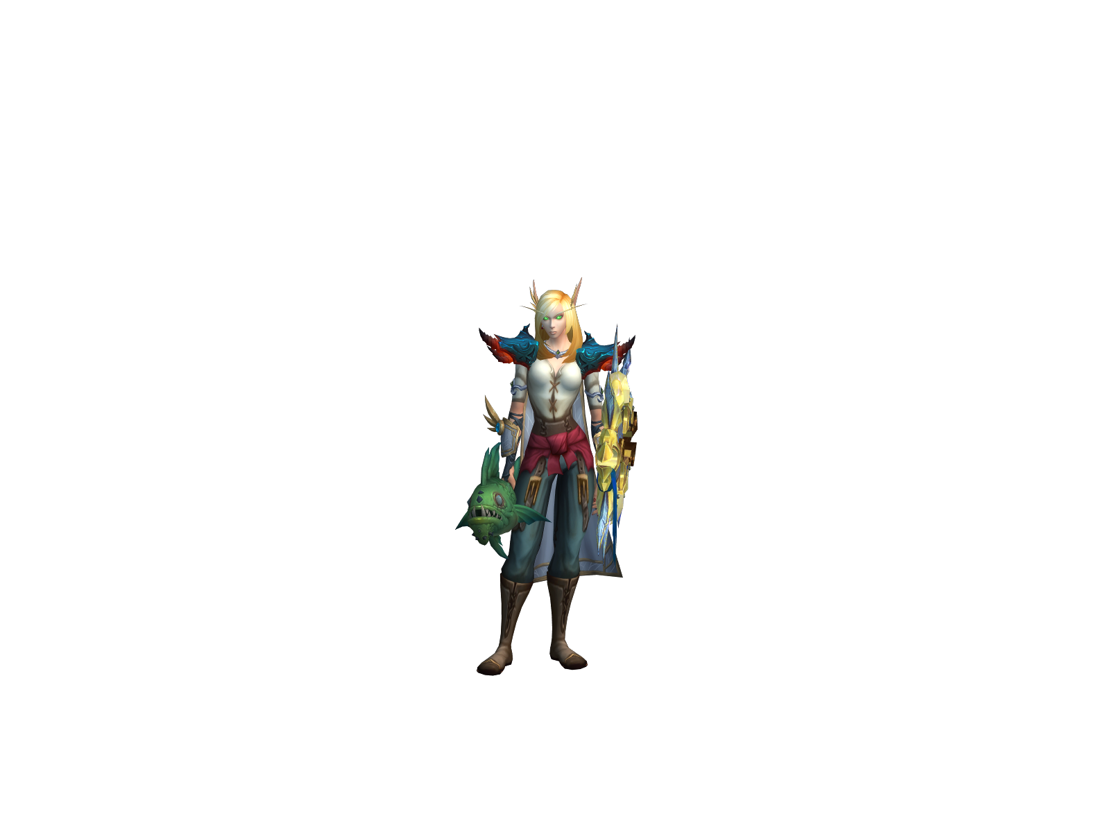 Fropi 3D character render
