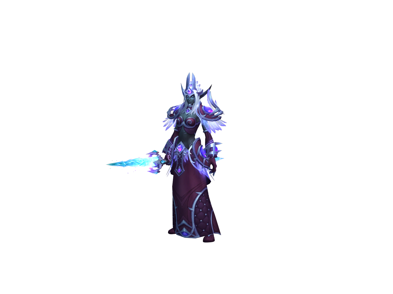 Nyssira 3D character render