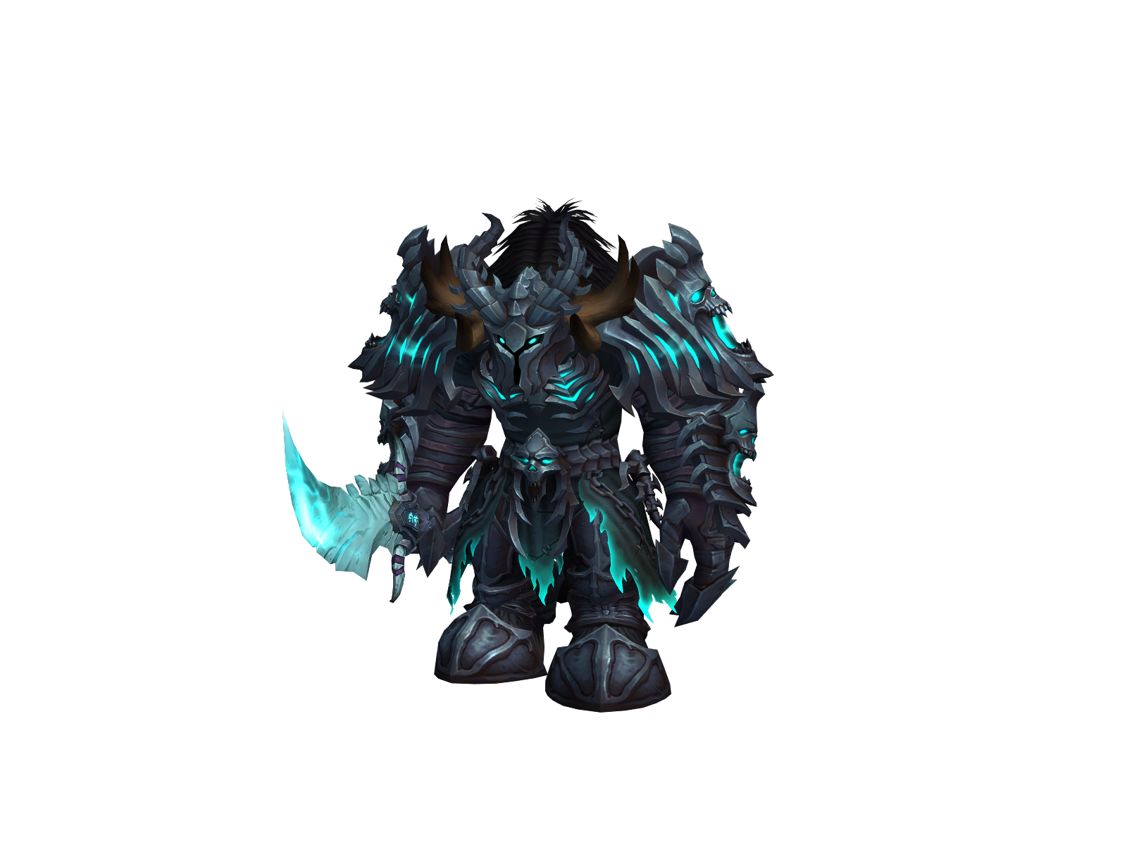 Bigplague 3D character render