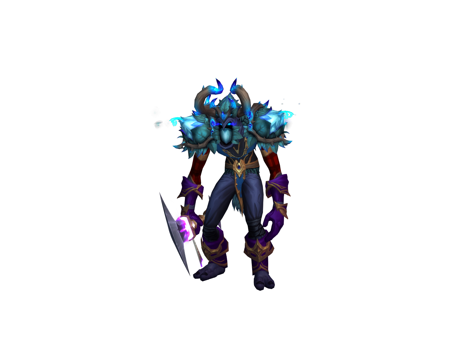 Bearnaked 3D character render