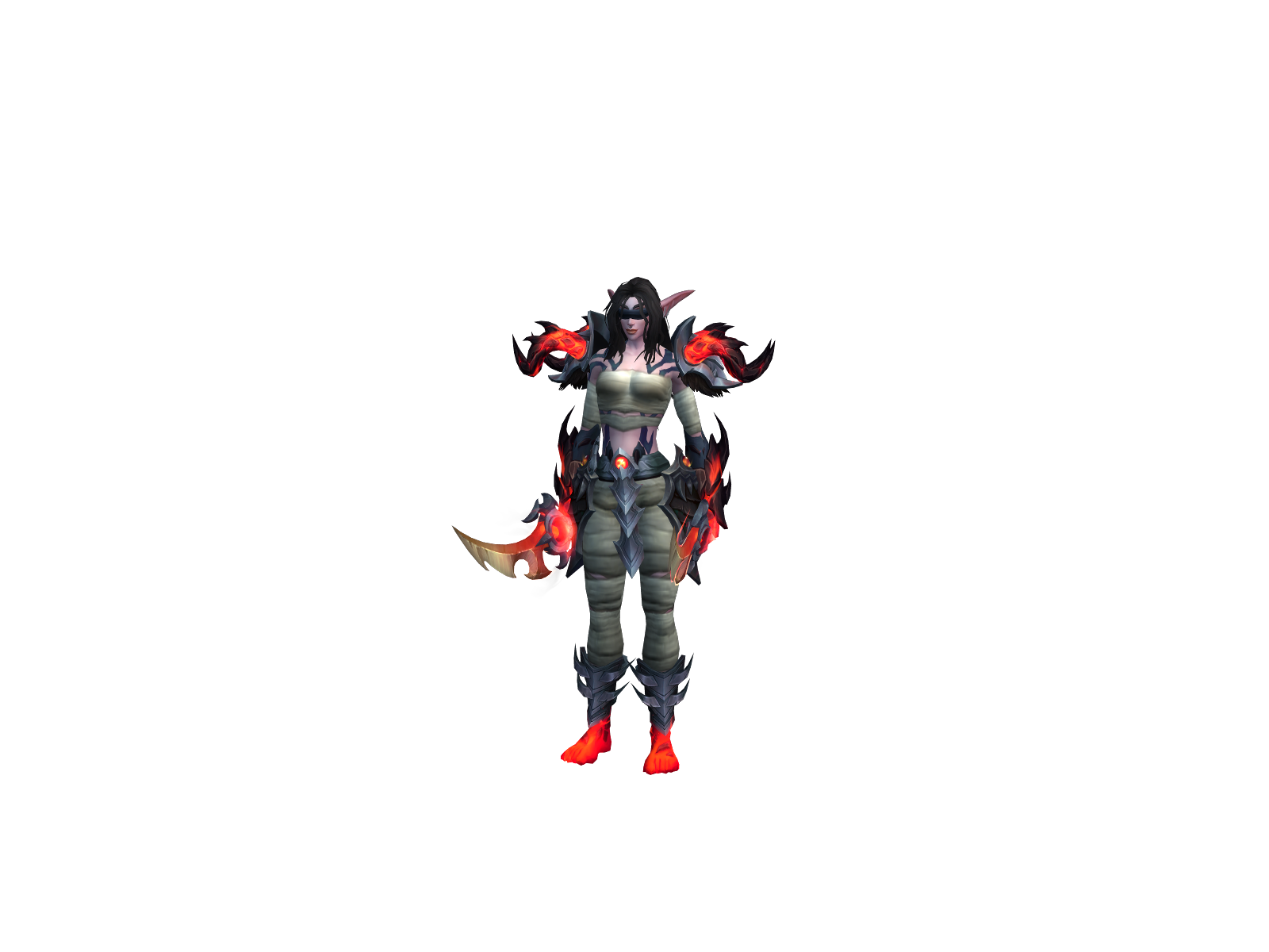 Xhilla 3D character render