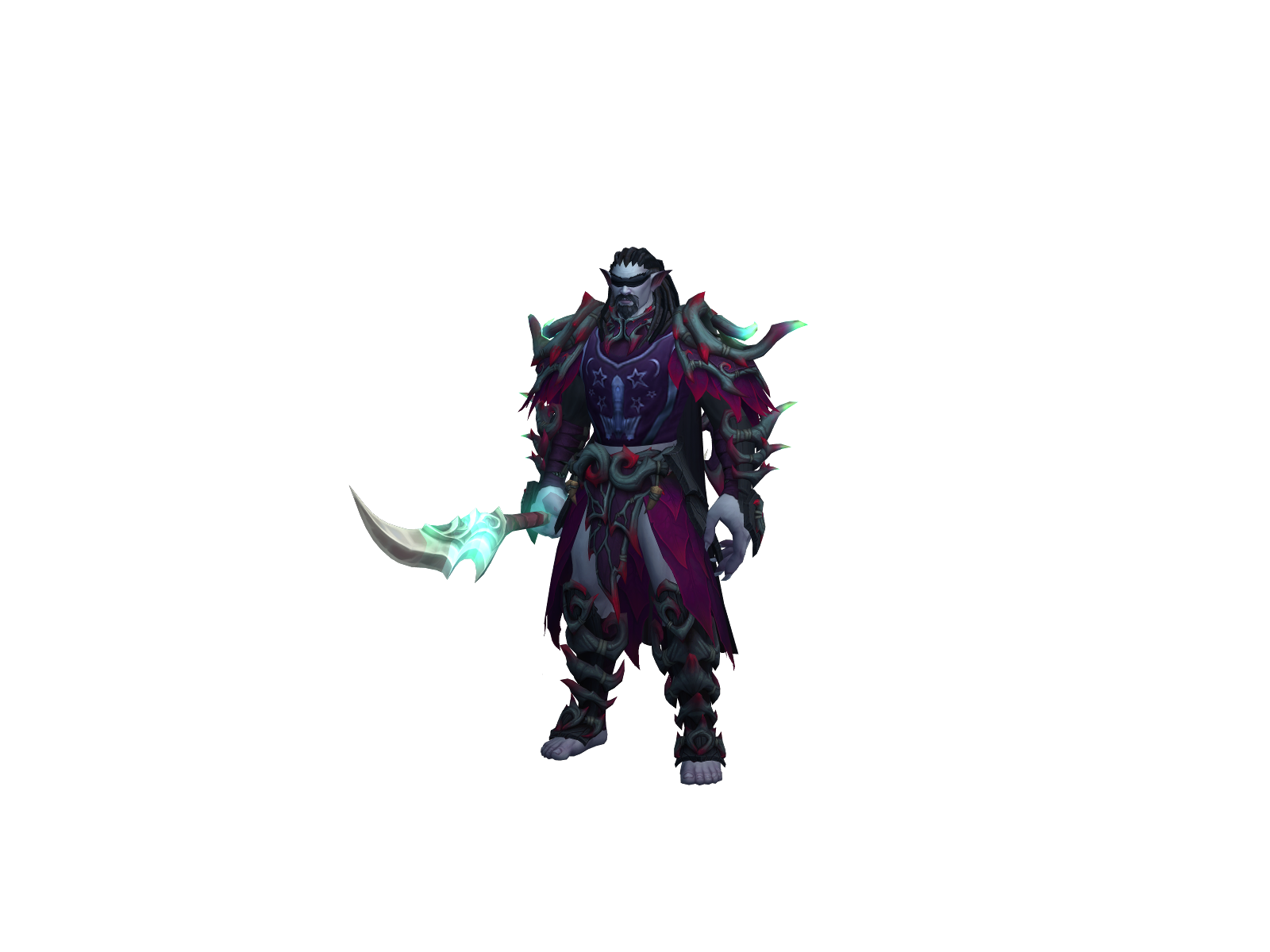 Slânêsh 3D character render