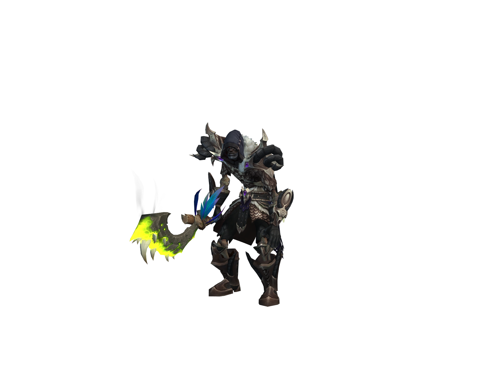 Deathranger 3D character render