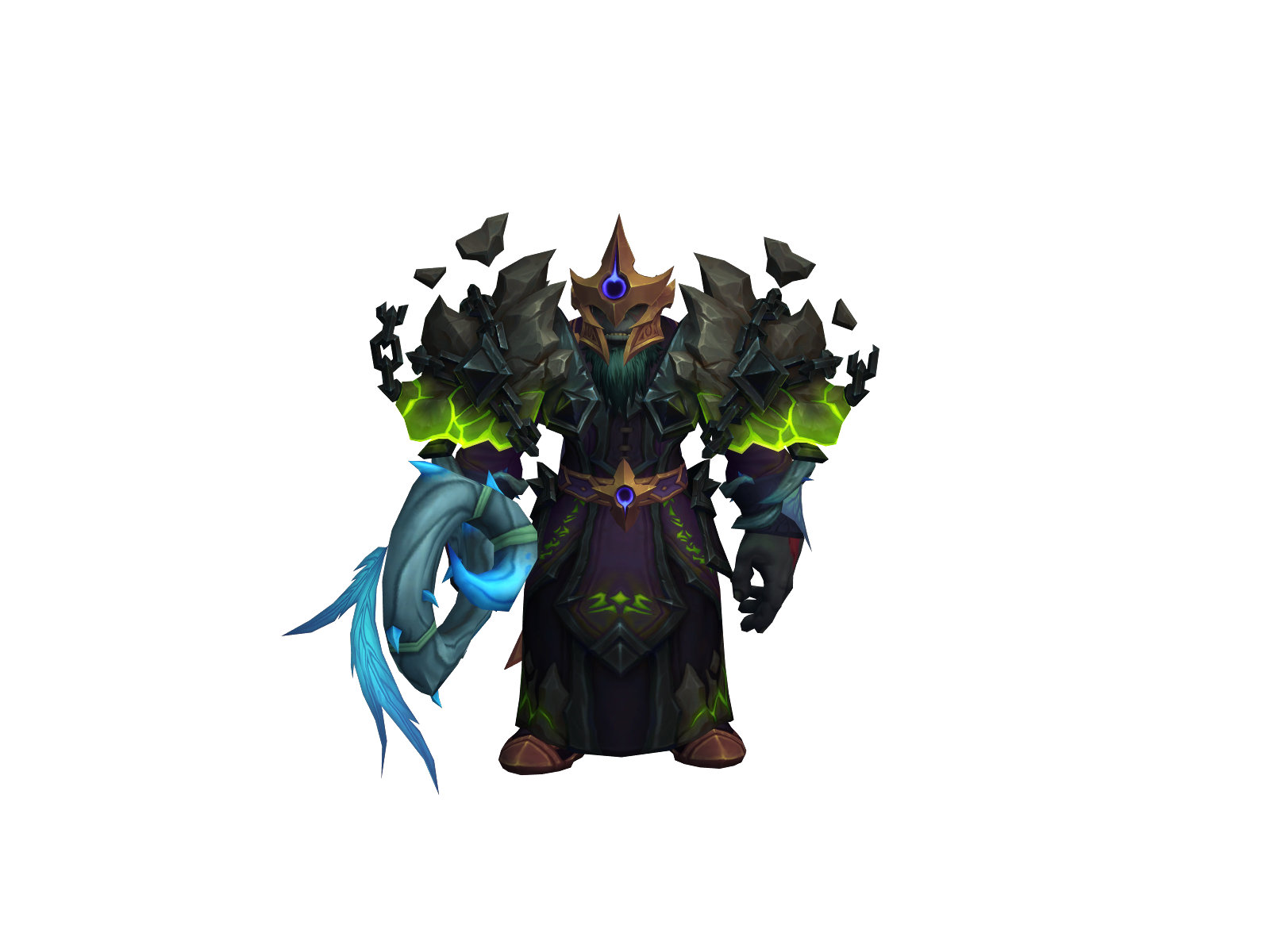 Chrispain 3D character render