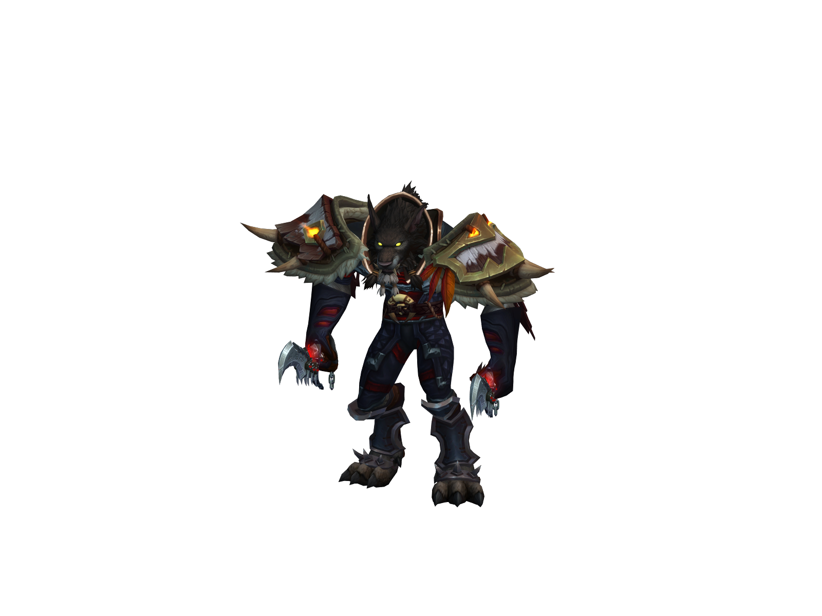Skarron 3D character render