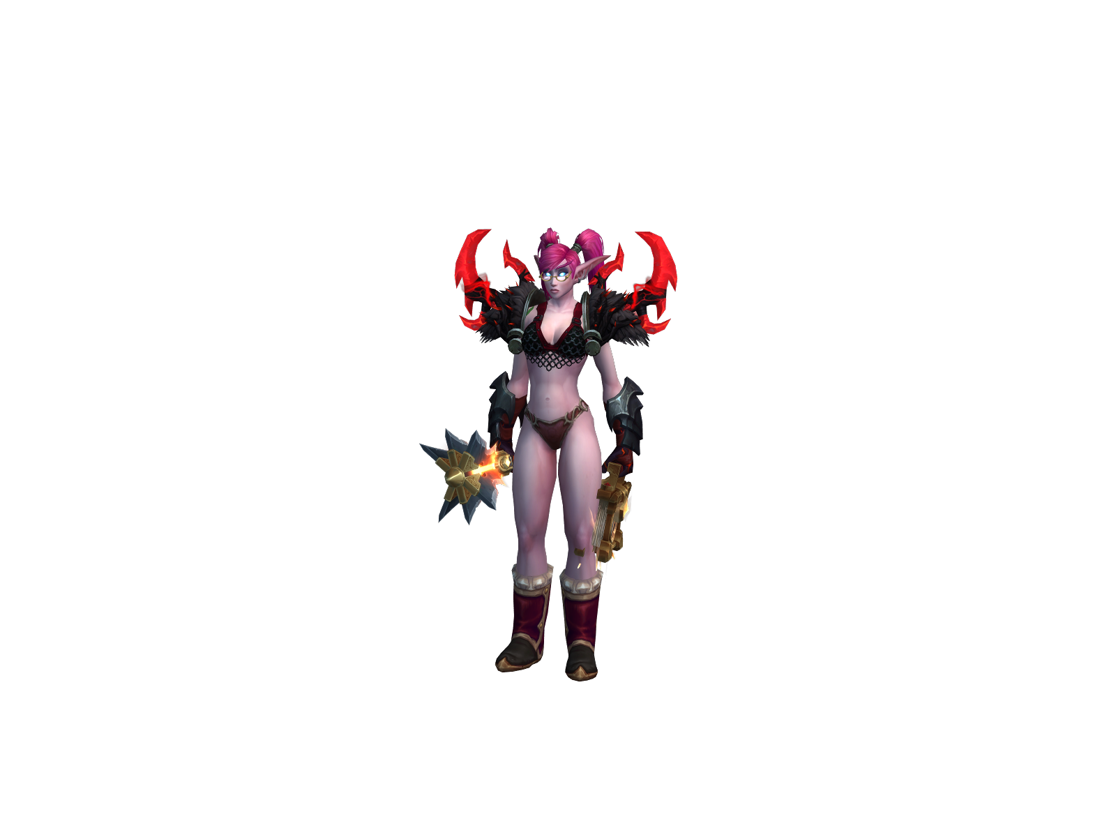 Leext 3D character render