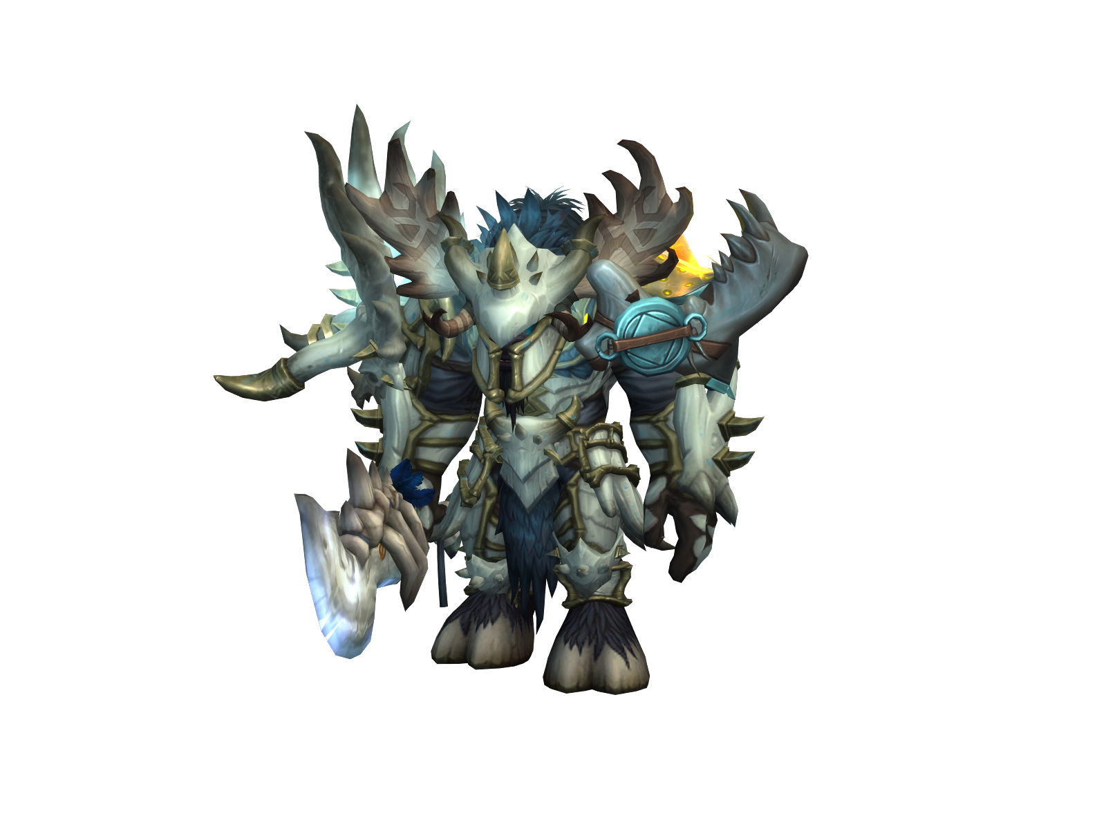 Bumbër 3D character render