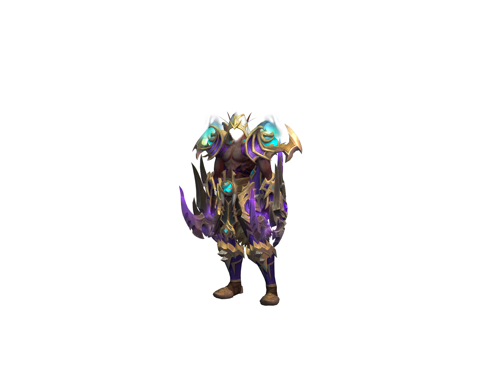 Xaxbrut 3D character render