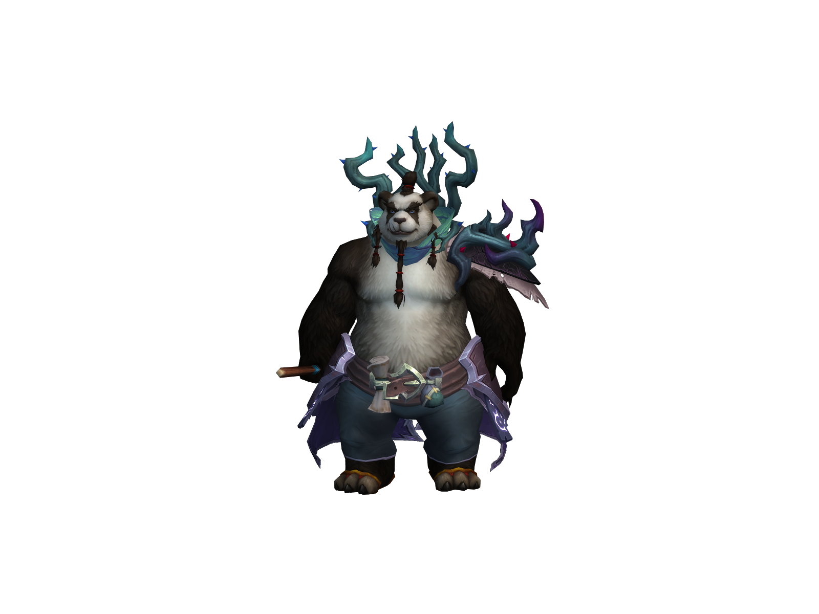 Coyoul 3D character render