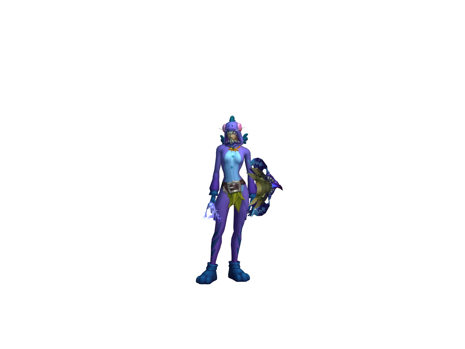 Fillää 3D character render
