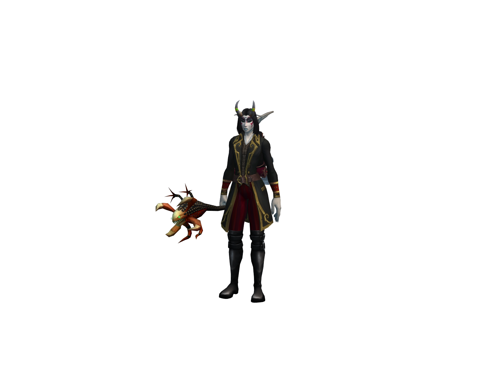Avesatana 3D character render