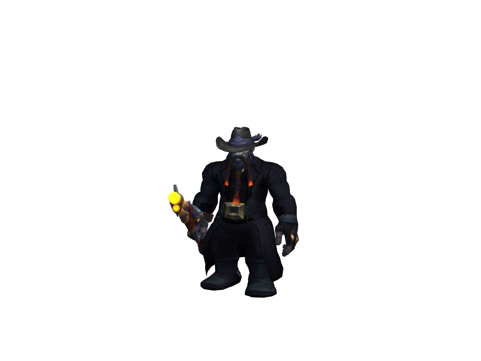 Zater 3D character render