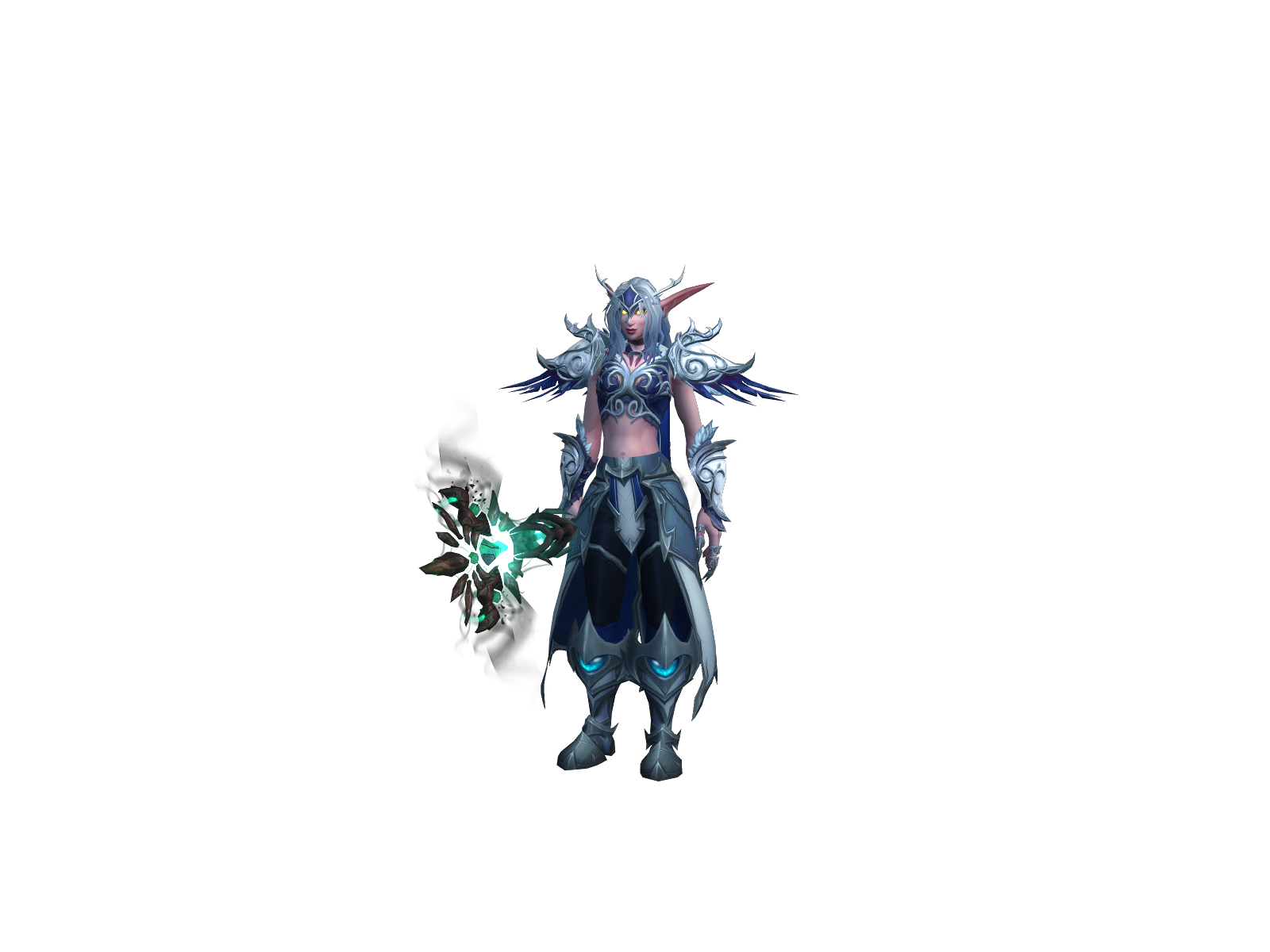 Wollker 3D character render