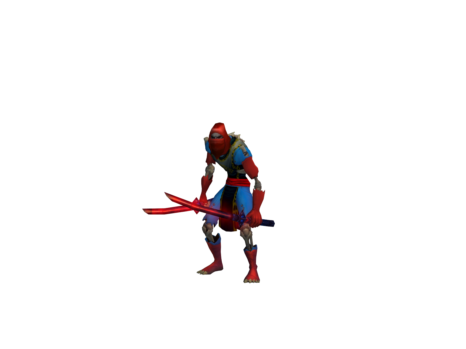 Blackotello 3D character render