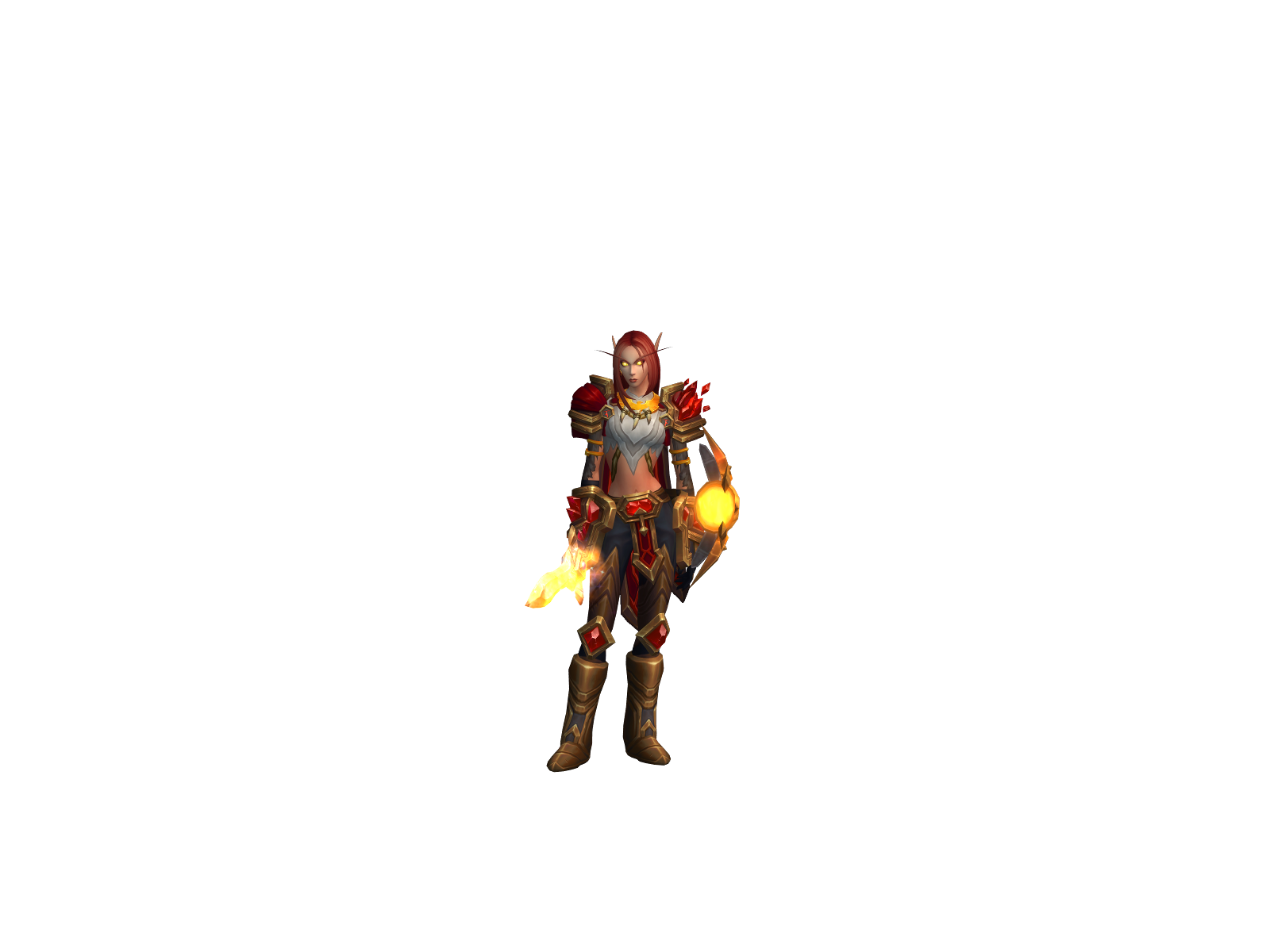 Jesabel 3D character render