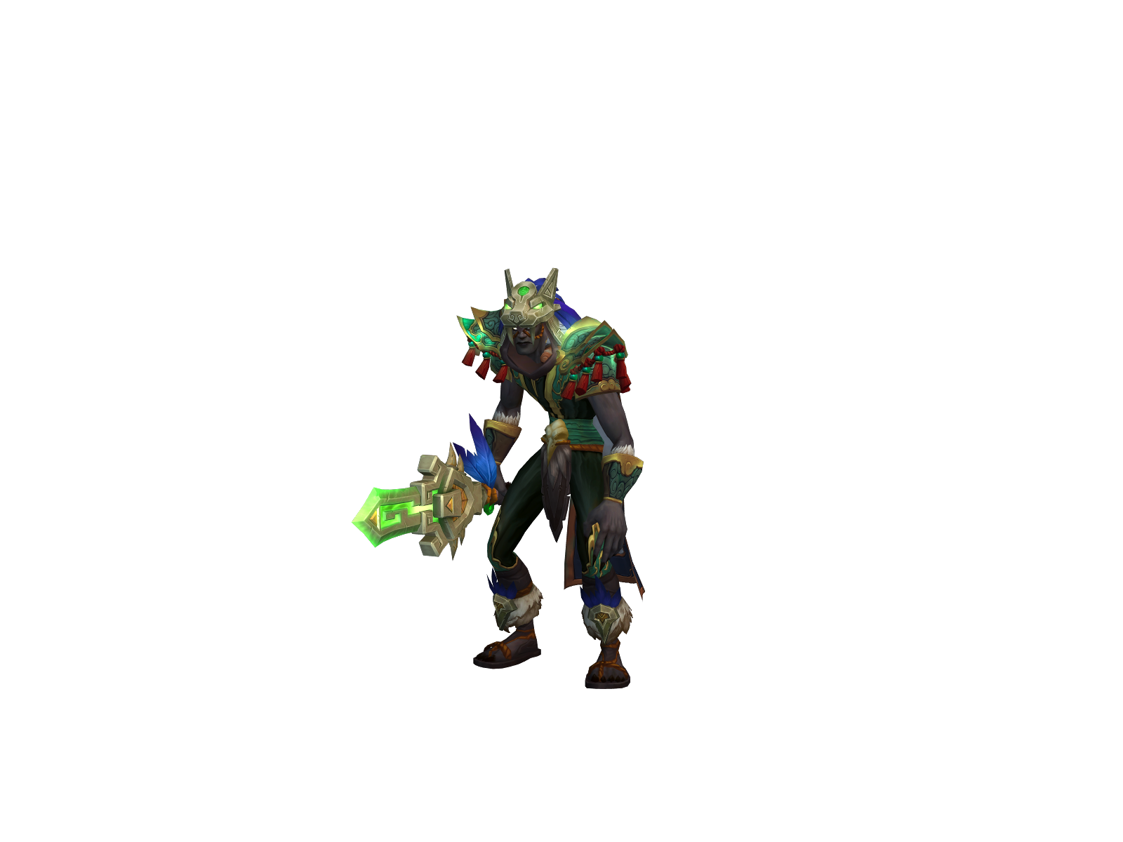 Raspesje 3D character render