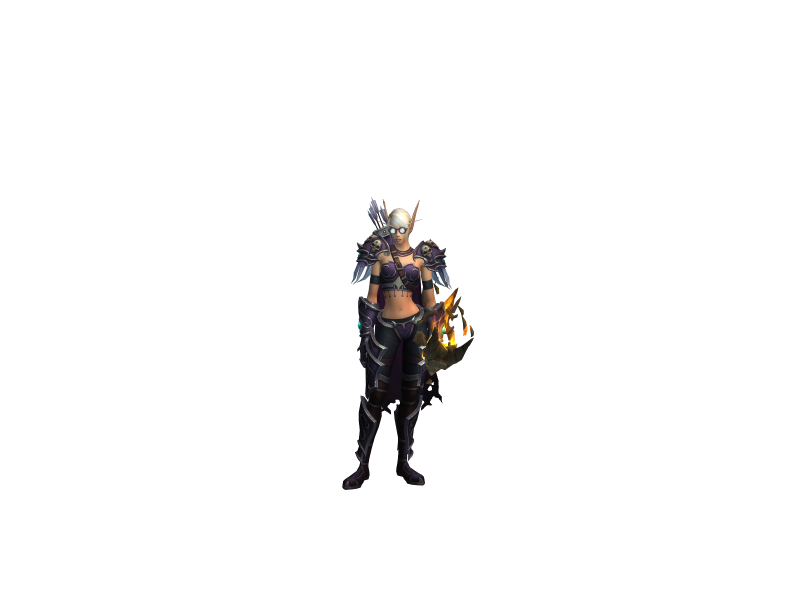 Aestas 3D character render