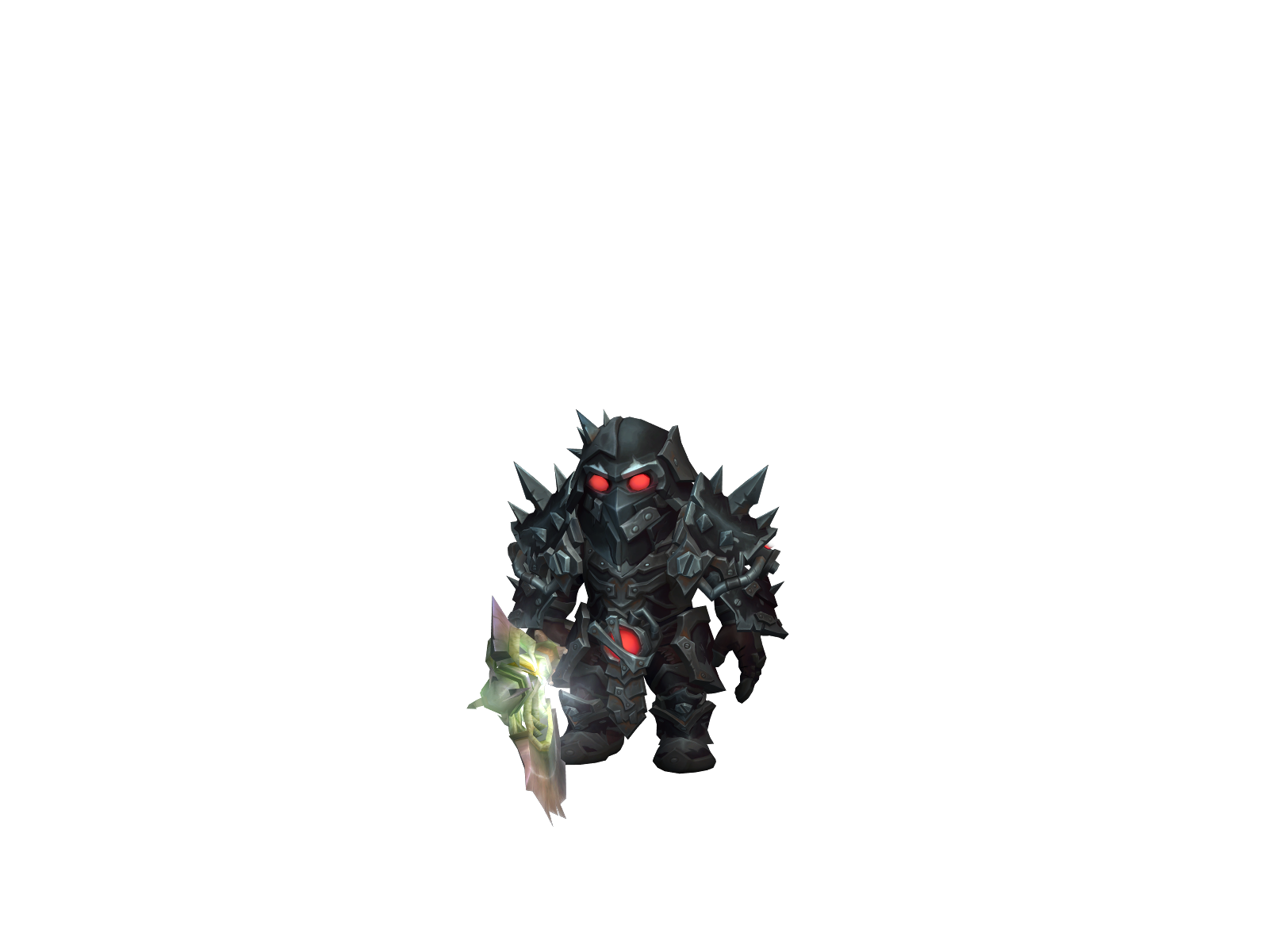 Lluxe 3D character render