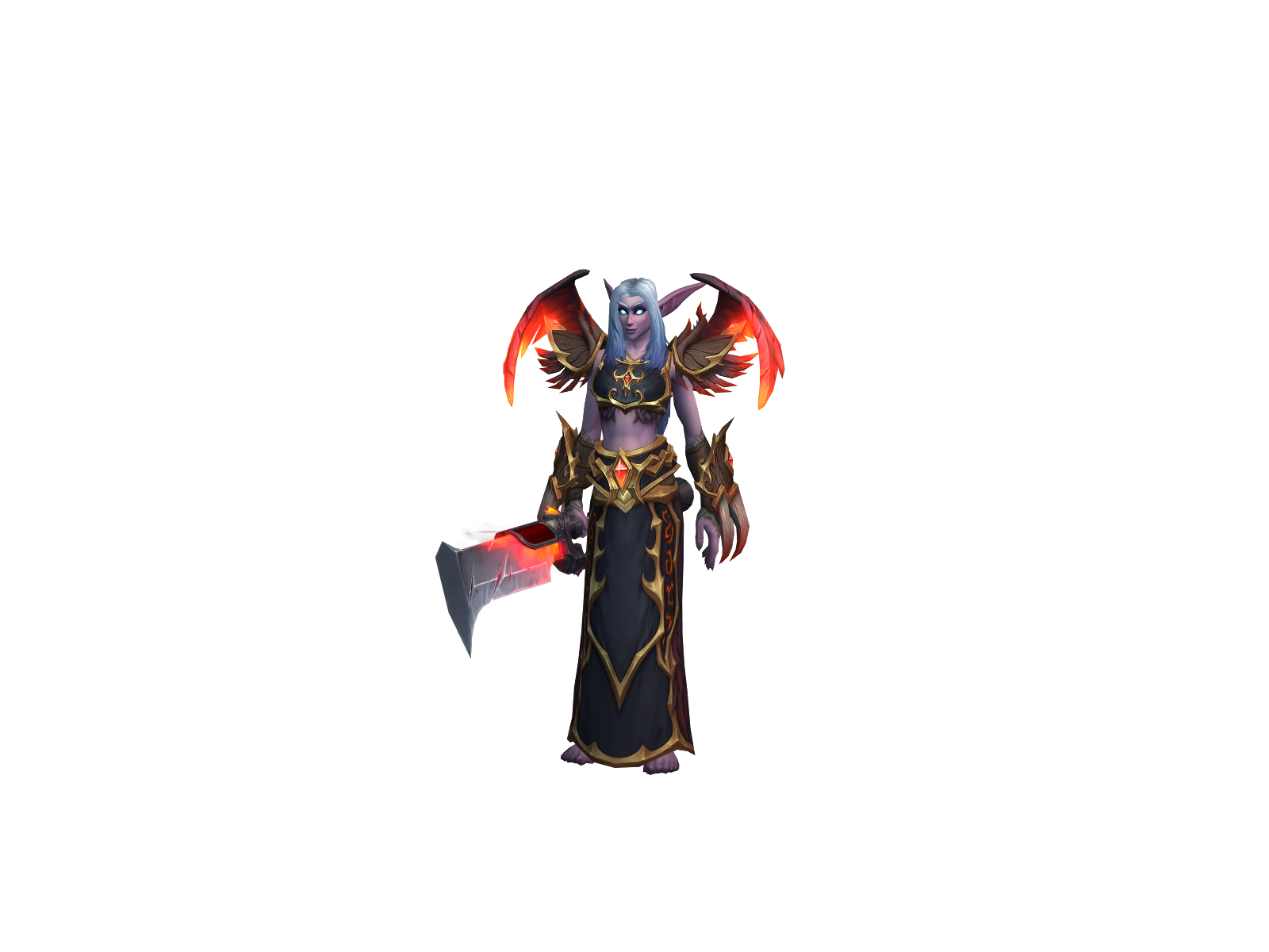 Moksy 3D character render