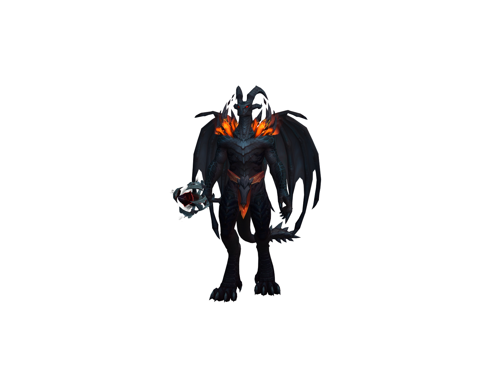 Peikkokäärme 3D character render