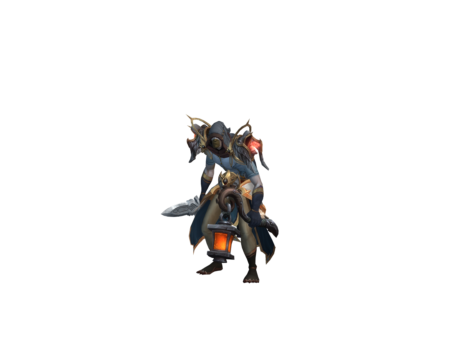 Bonelight 3D character render