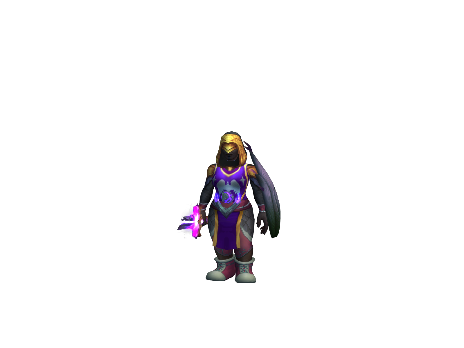 Krispocarlo 3D character render