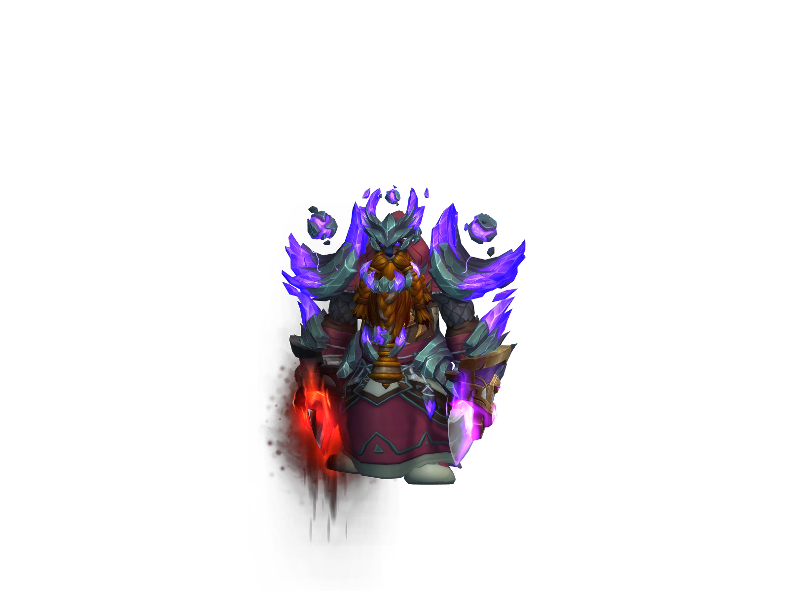 Babacarry 3D character render