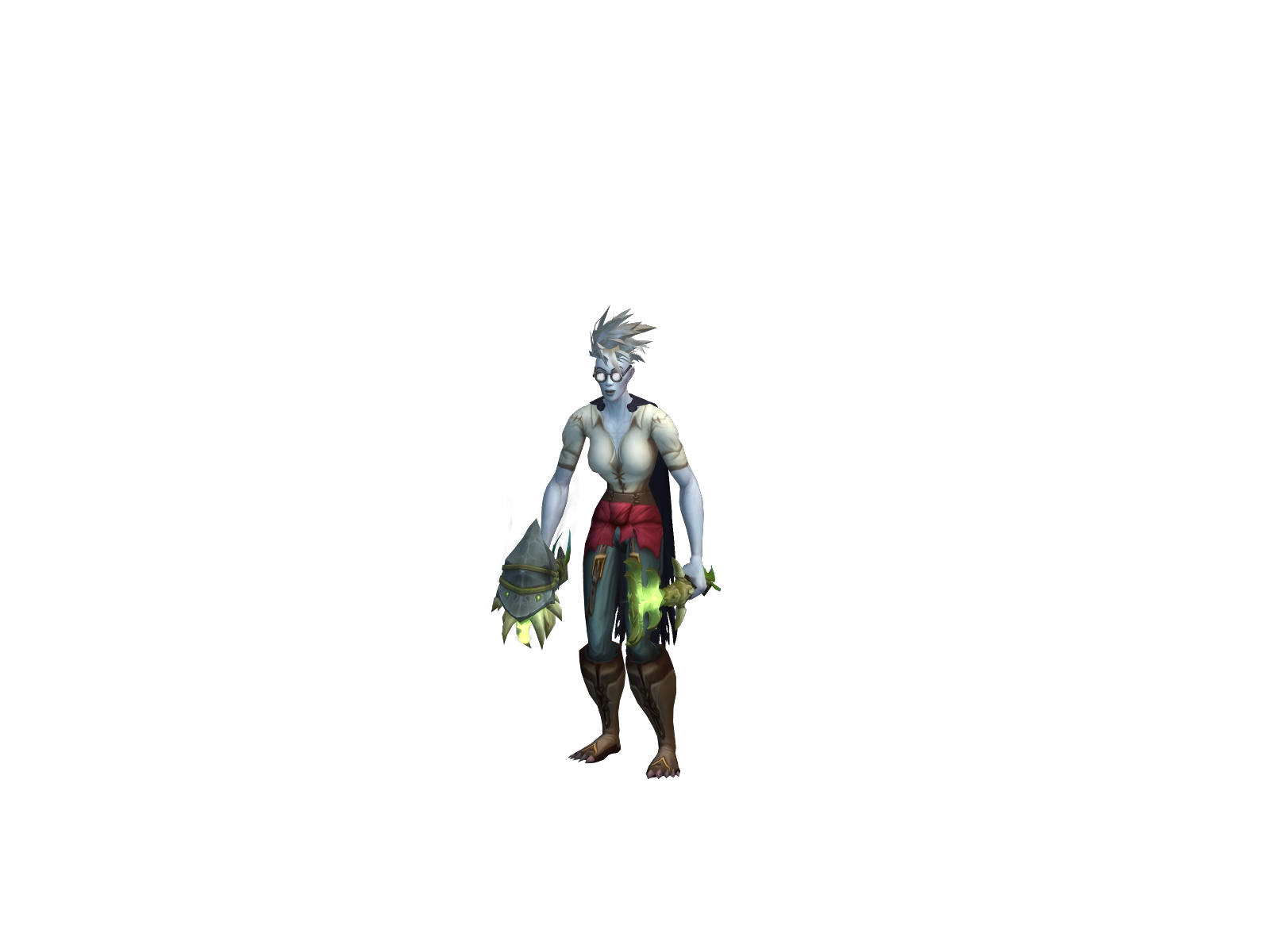 Kapts 3D character render