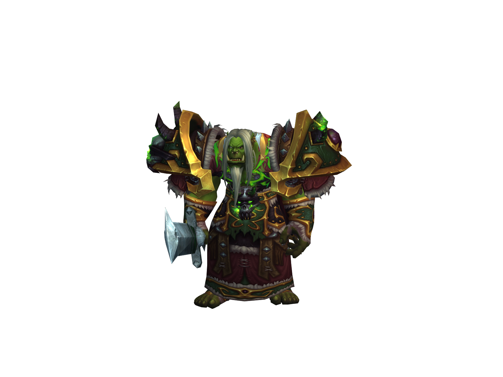 Guldrank 3D character render