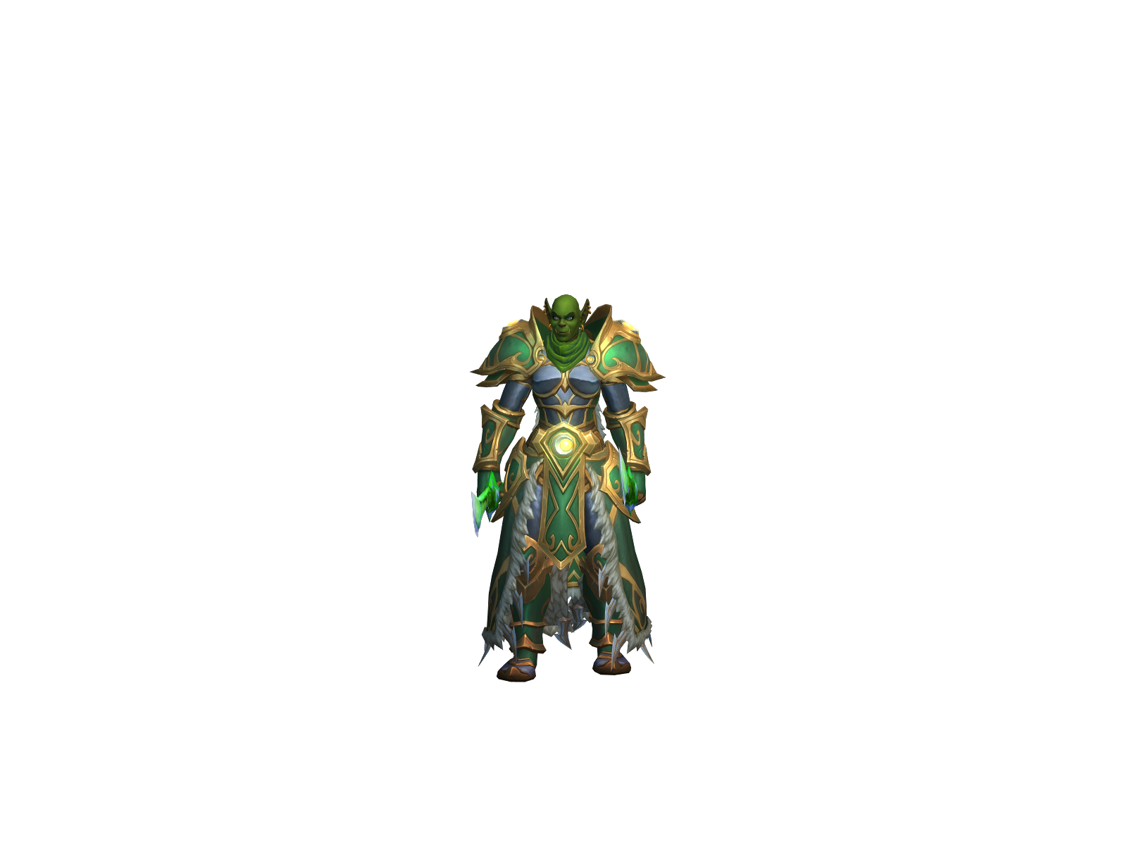 Kultaiida 3D character render