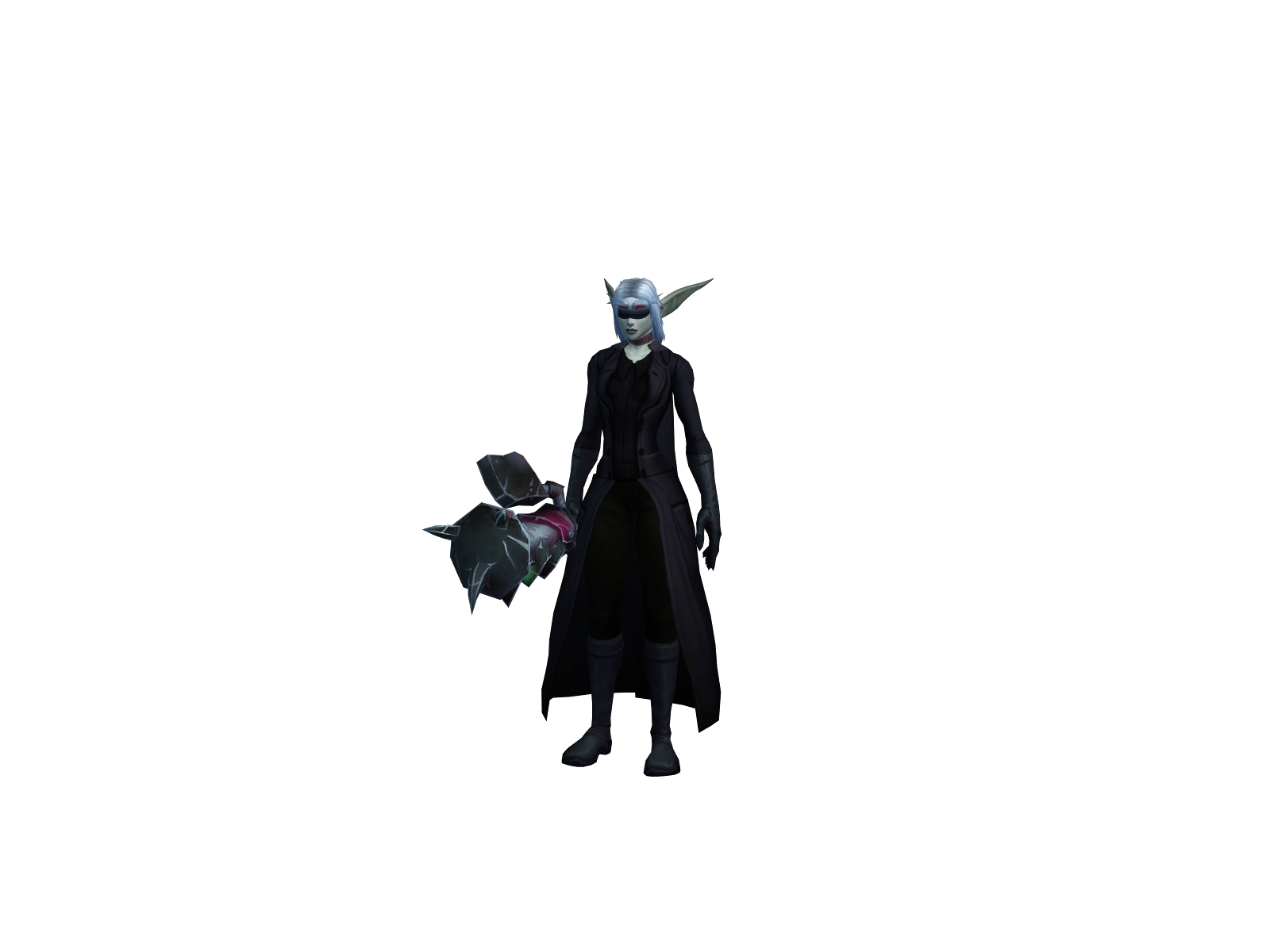 Mordeya 3D character render