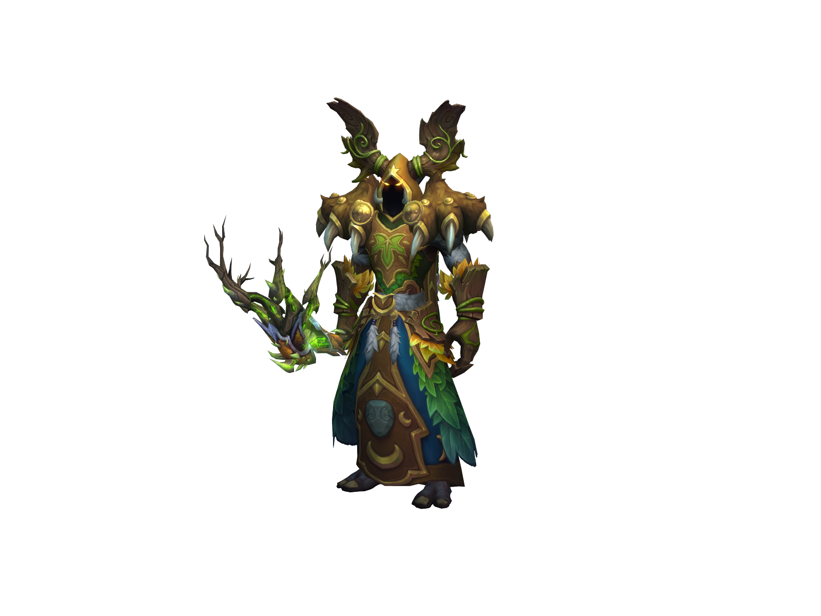 Trickydru 3D character render