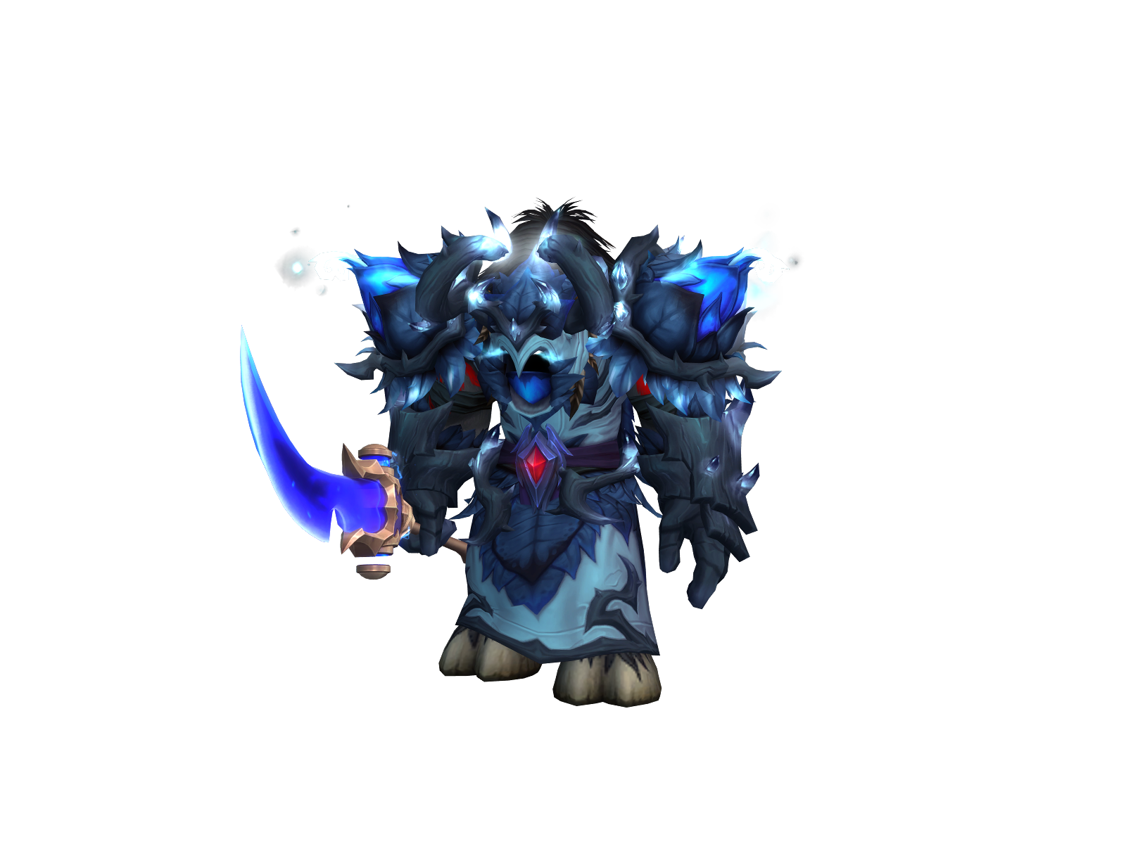 Tula 3D character render