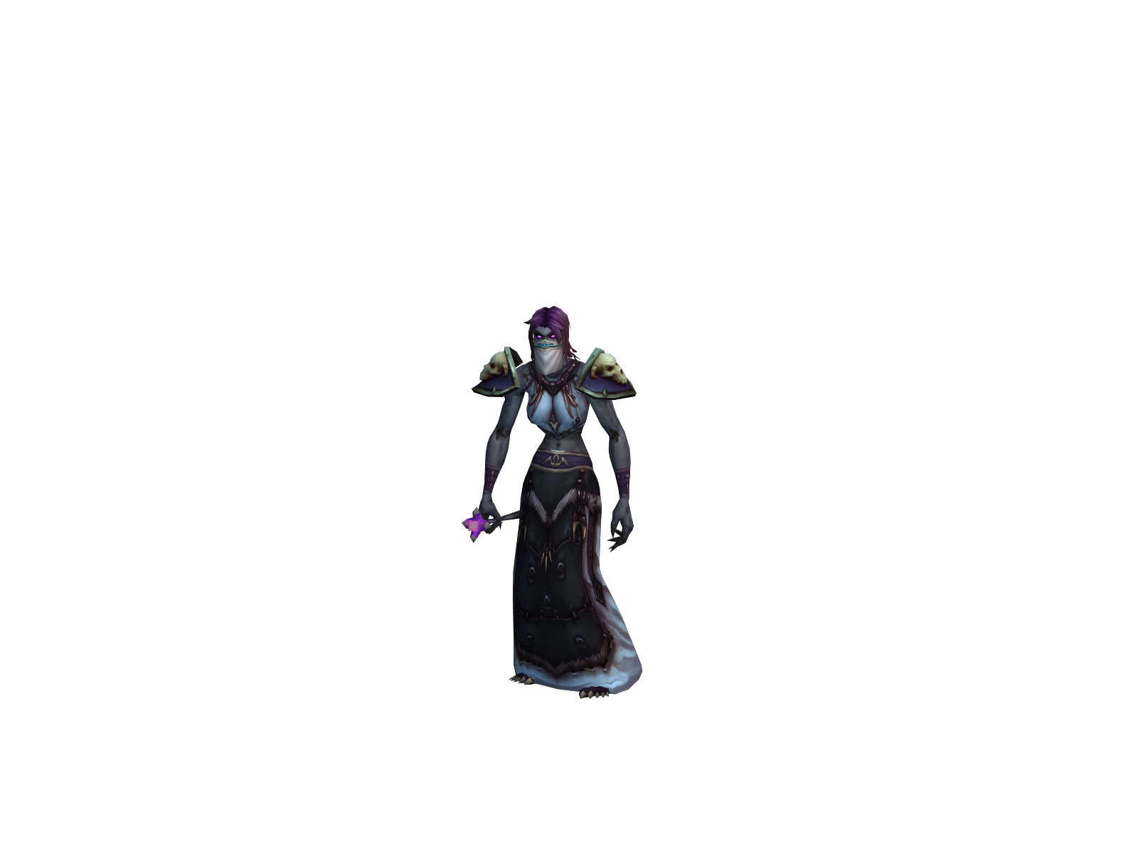 Darkbride 3D character render