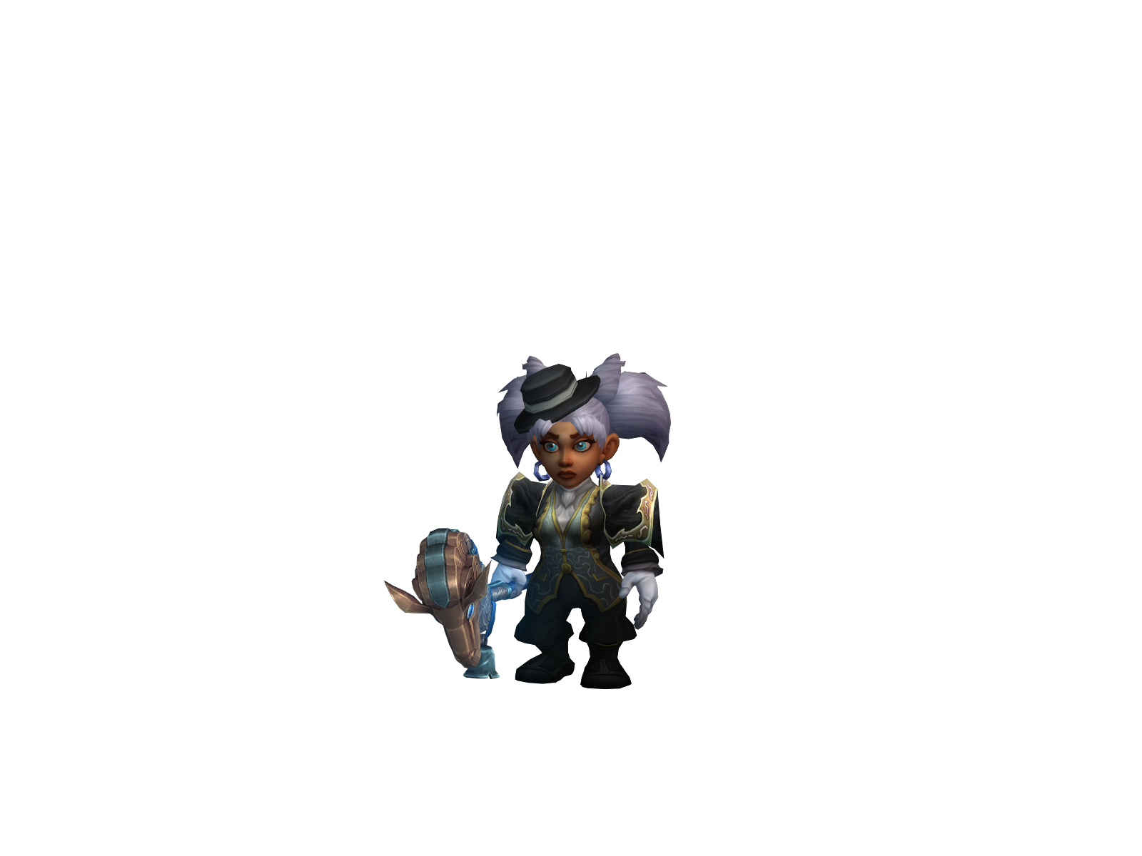 Midgitsu 3D character render